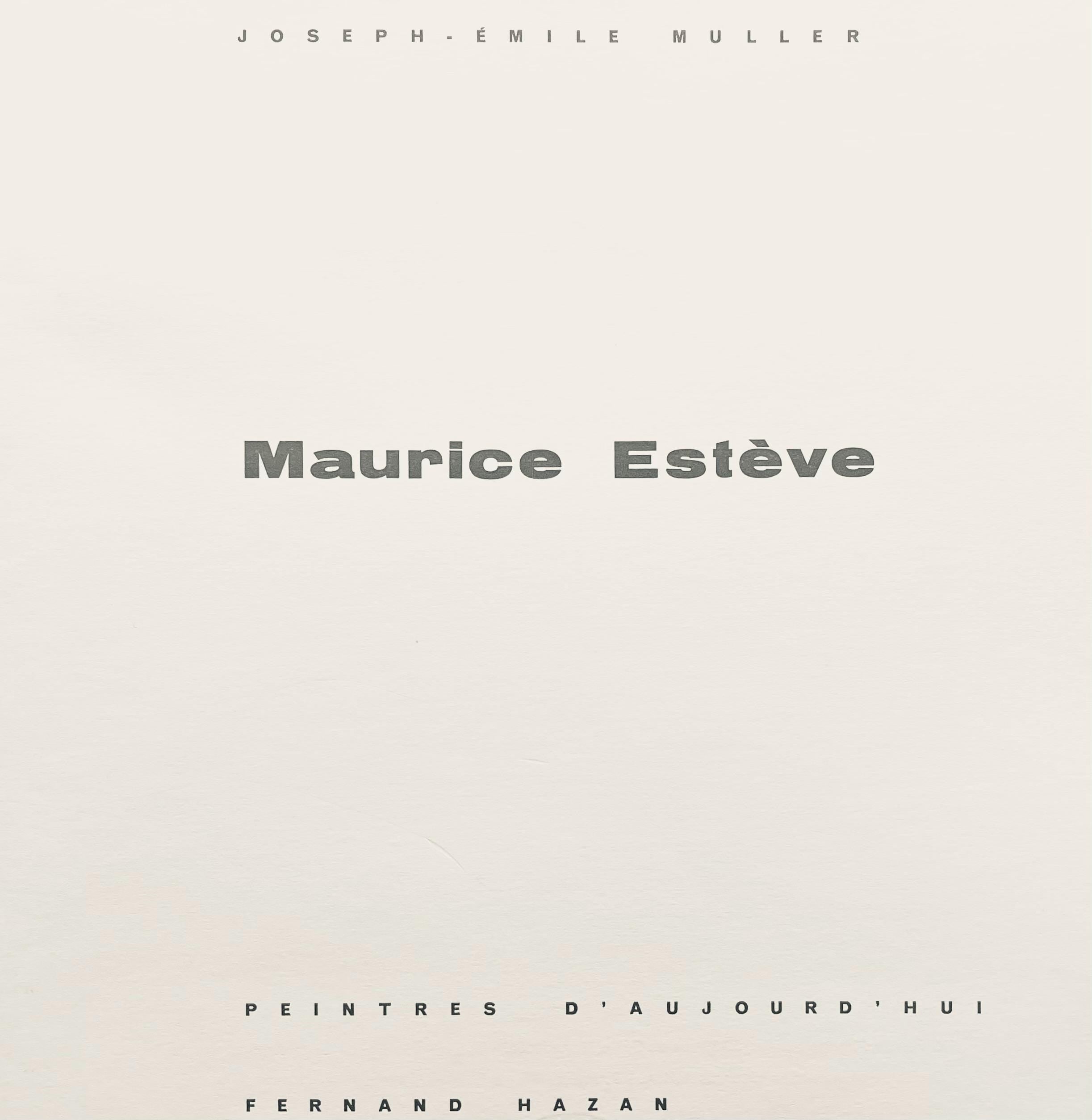 Maurice Estève, Composition, Maurice Estève, Peintres d'aujourd'hui, Limited Edition Lithograph