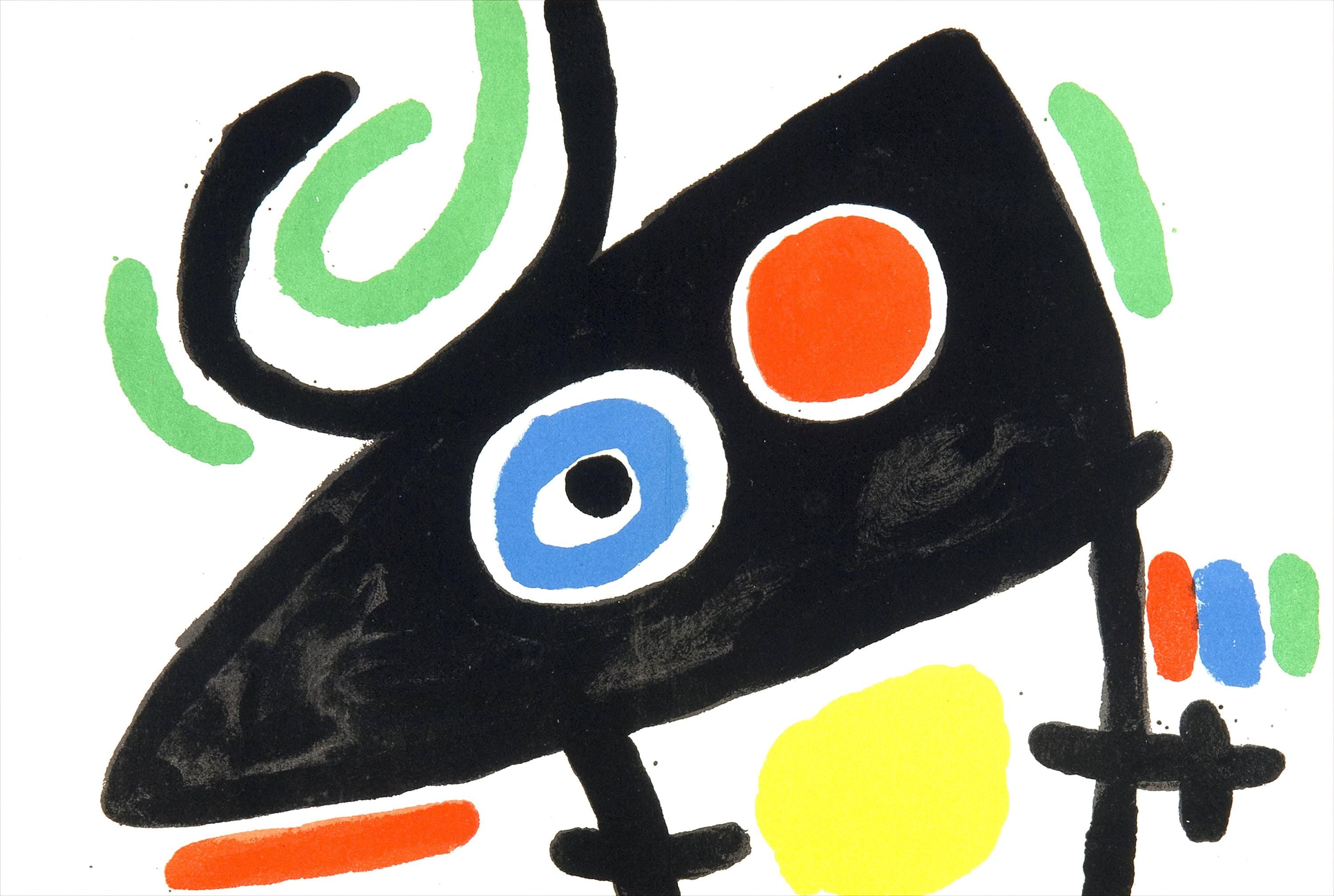 Joan Miró, Composition (Mourlot 872-881; Cramer 164), El tapís de Tarragona, Limited Edition Lithograph