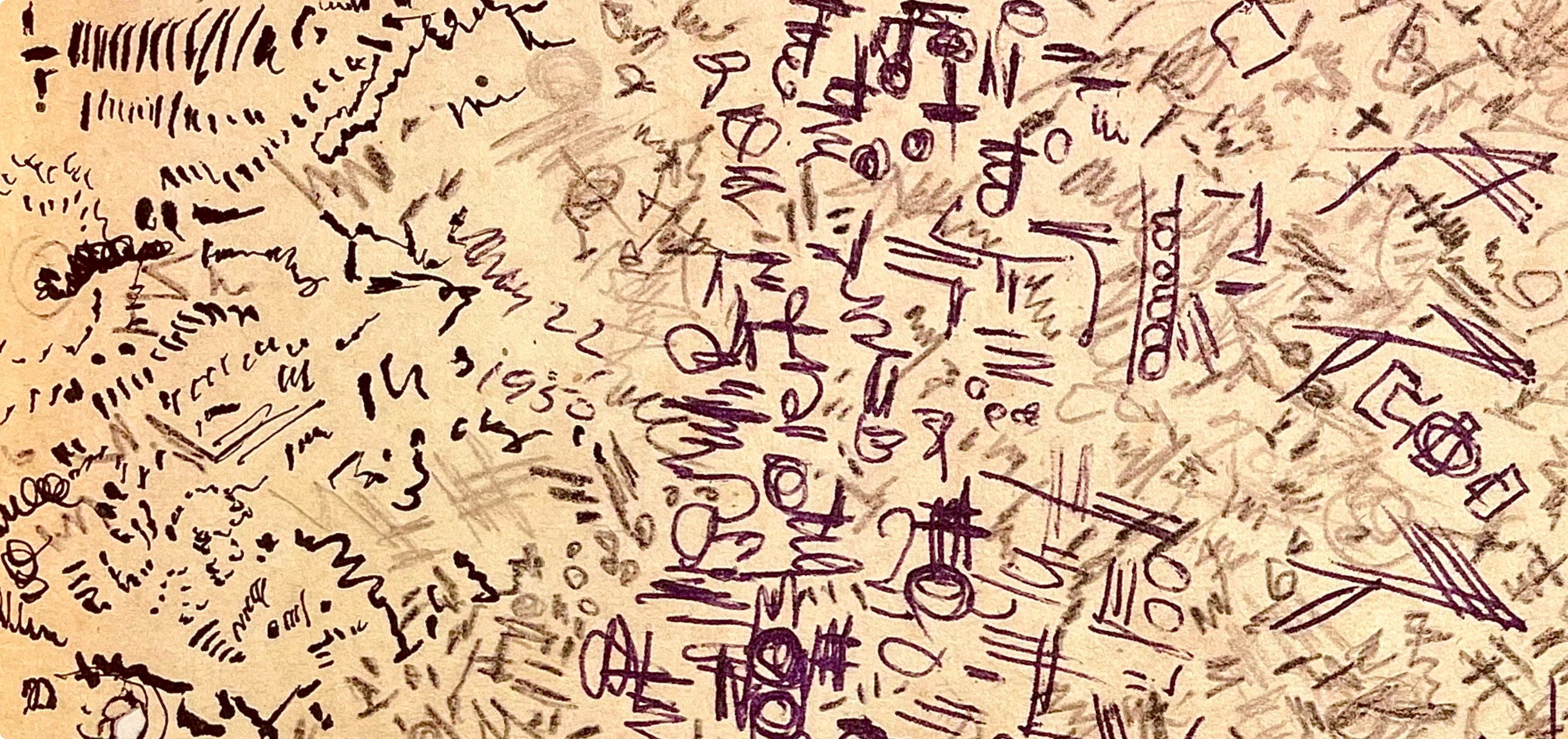 Jackson Pollock, Composition, Jackson Pollock, The Last Sketchbook, Limited Edition Lithograph