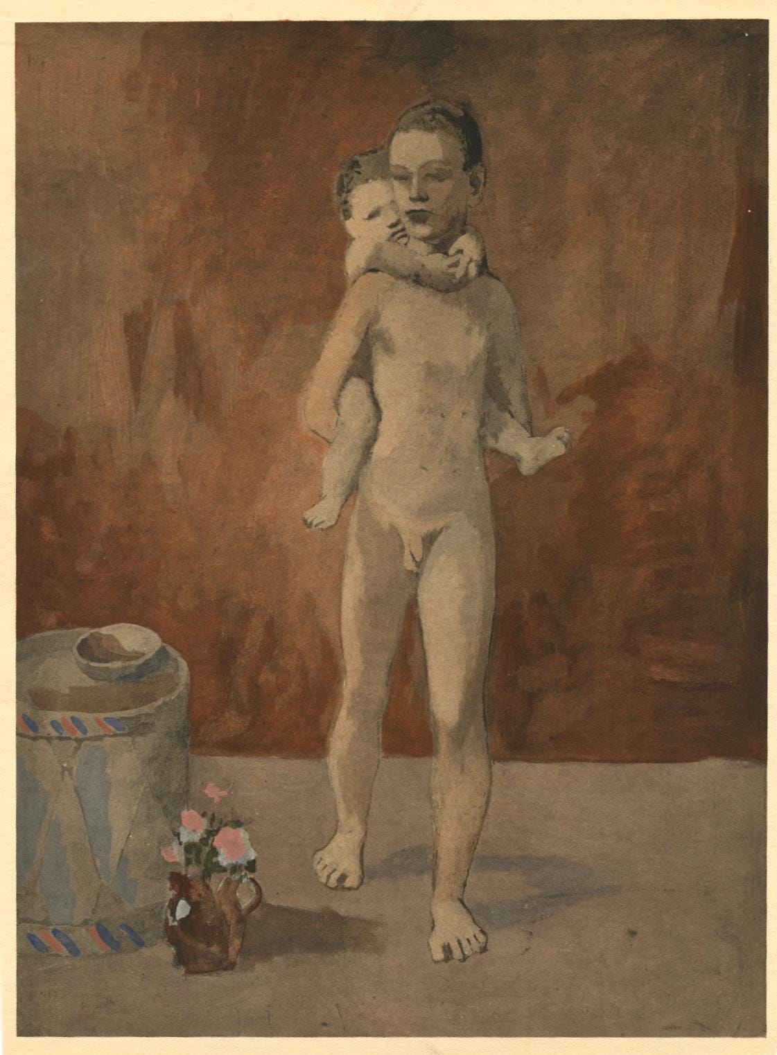 Pablo Picasso, Composition (Cramer 18; Bloch 98; Reuße 31), Pablo Picasso, Limited Edition Lithograph