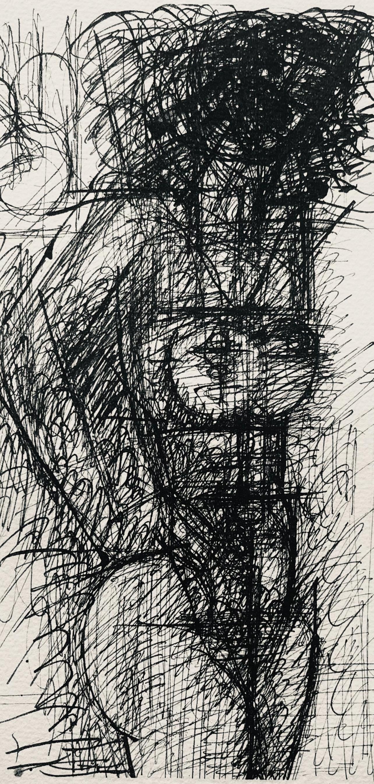Marcel Gromaire, Composition, Gromaire, Limited Edition Lithograph