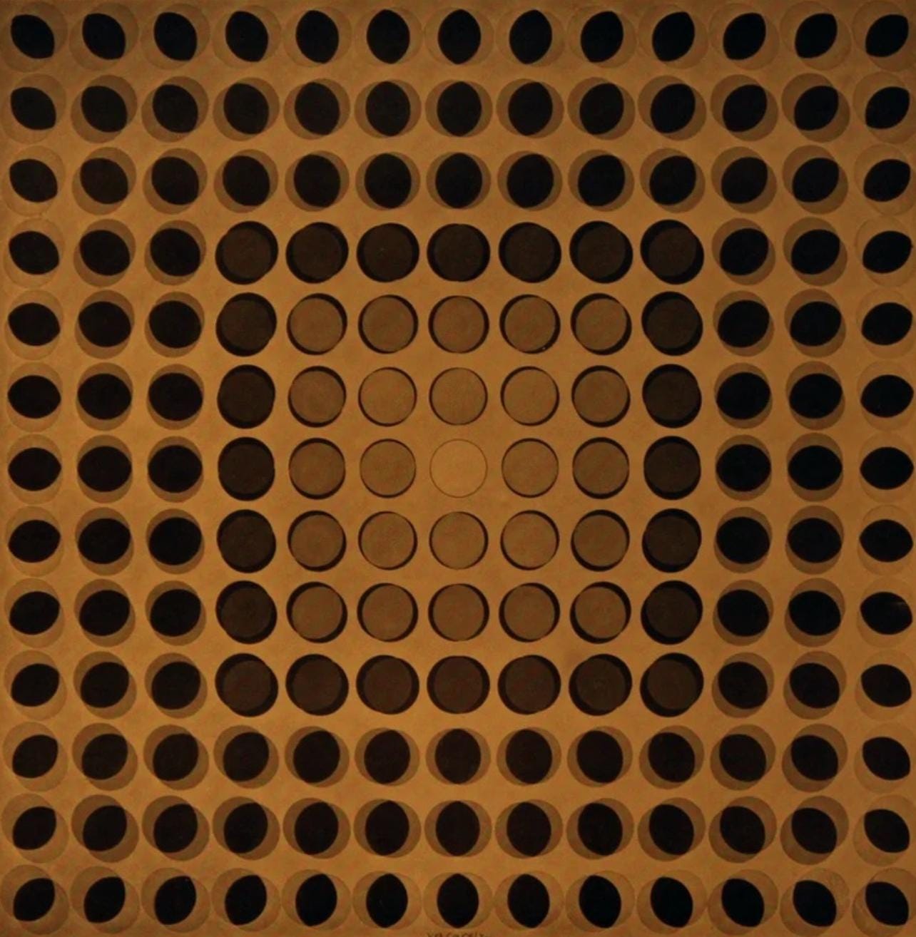 Victor Vasarely, Composition, CTA 102, Limited Edition Héliogravure