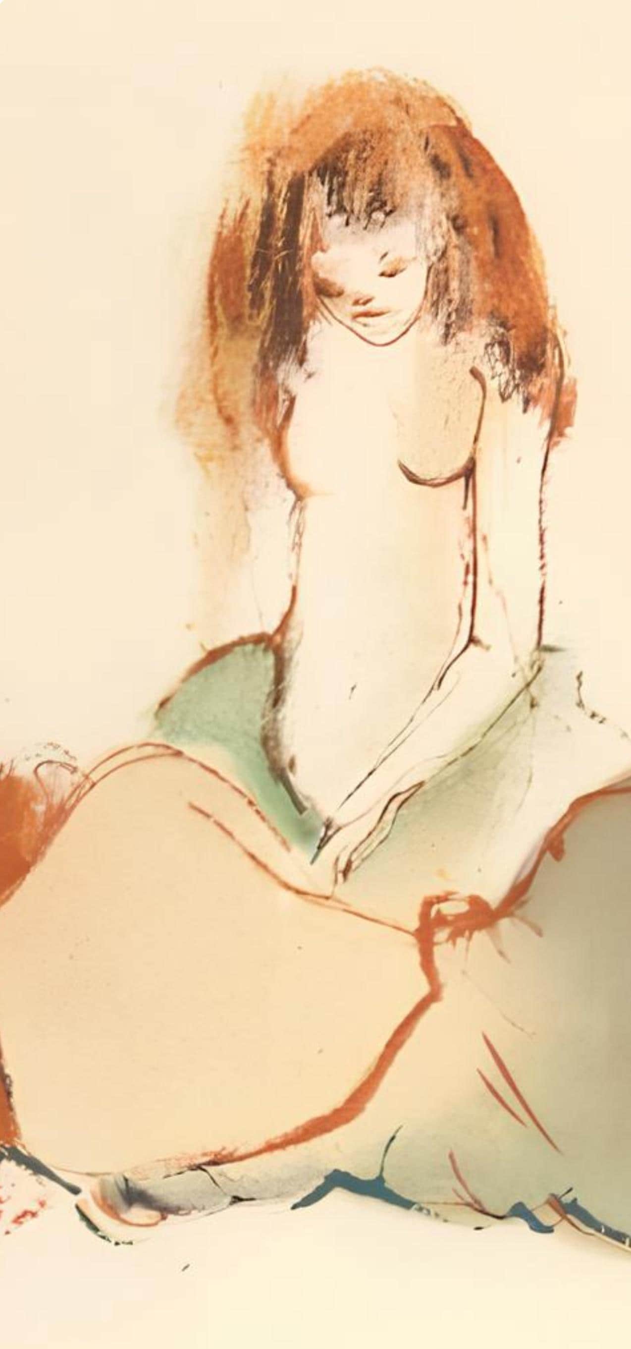 Léonor Fini, Composition, Parallèlement, Limited Edition Lithograph
