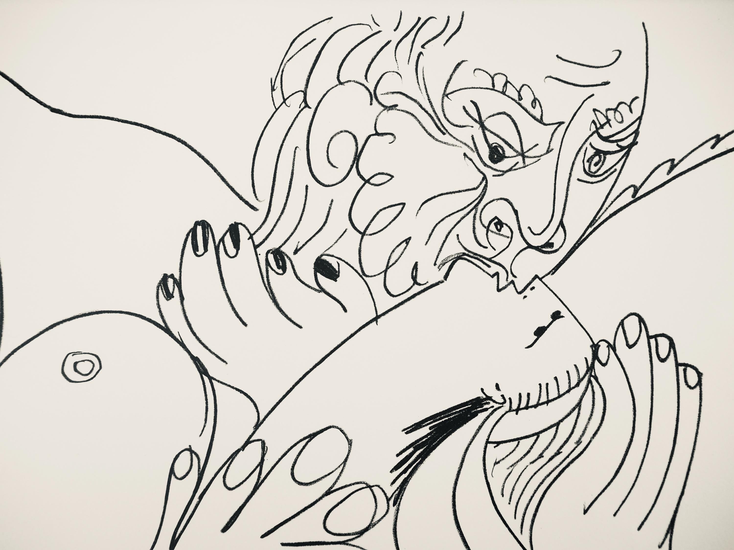 Pablo Picasso, Composition (Orozco 193-204), Au Baiser D'Avignon, Limited Edition Lithograph