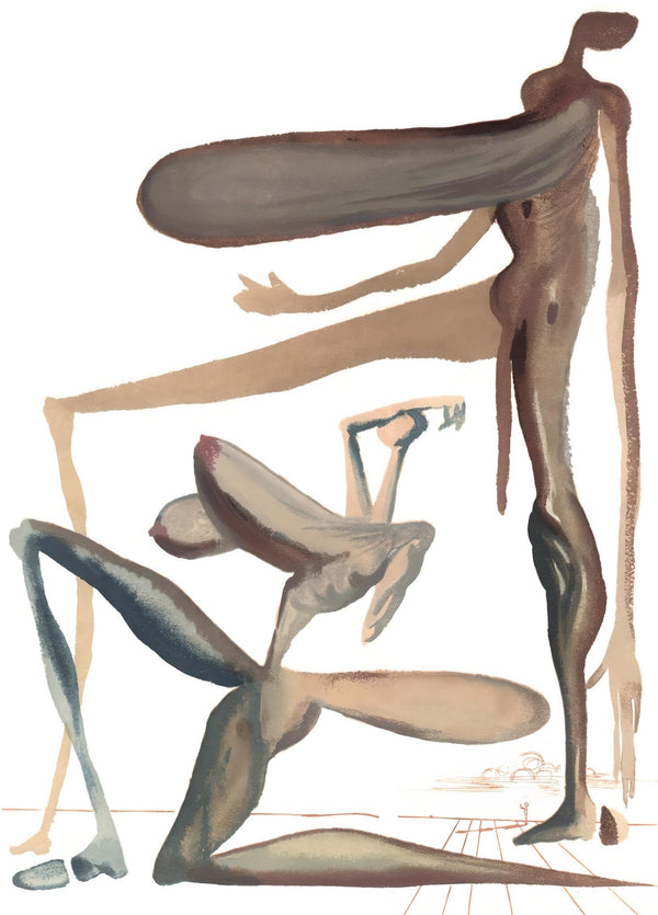 Salvador Dali, Prodigality (Michler/Löpsinger 1039-1138; Field 189-200), La Divine Comédie, Limited Edition Woodcut