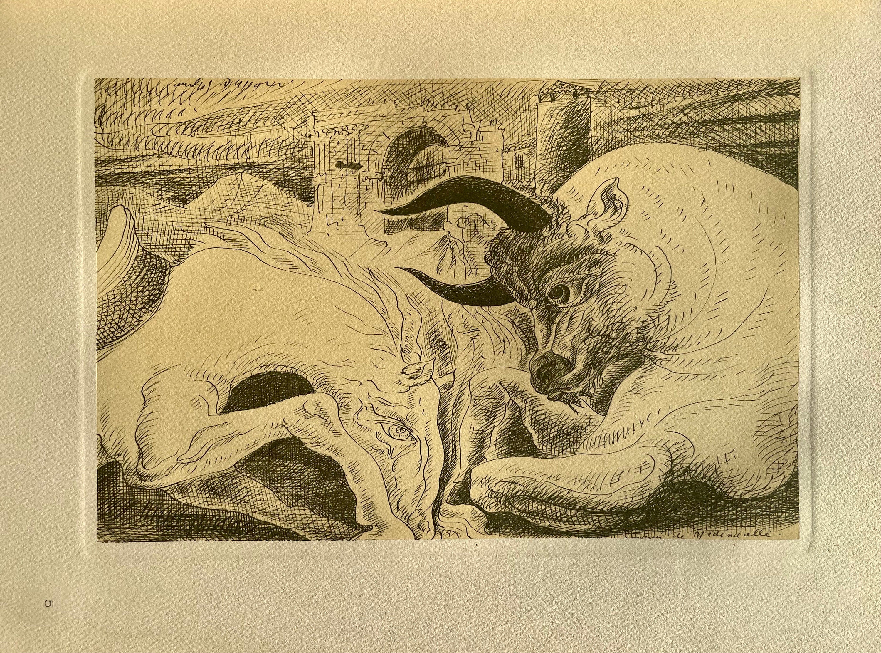André Masson, Souvenir de Medinacelli, Masson Dessins, Limited Edition Lithograph