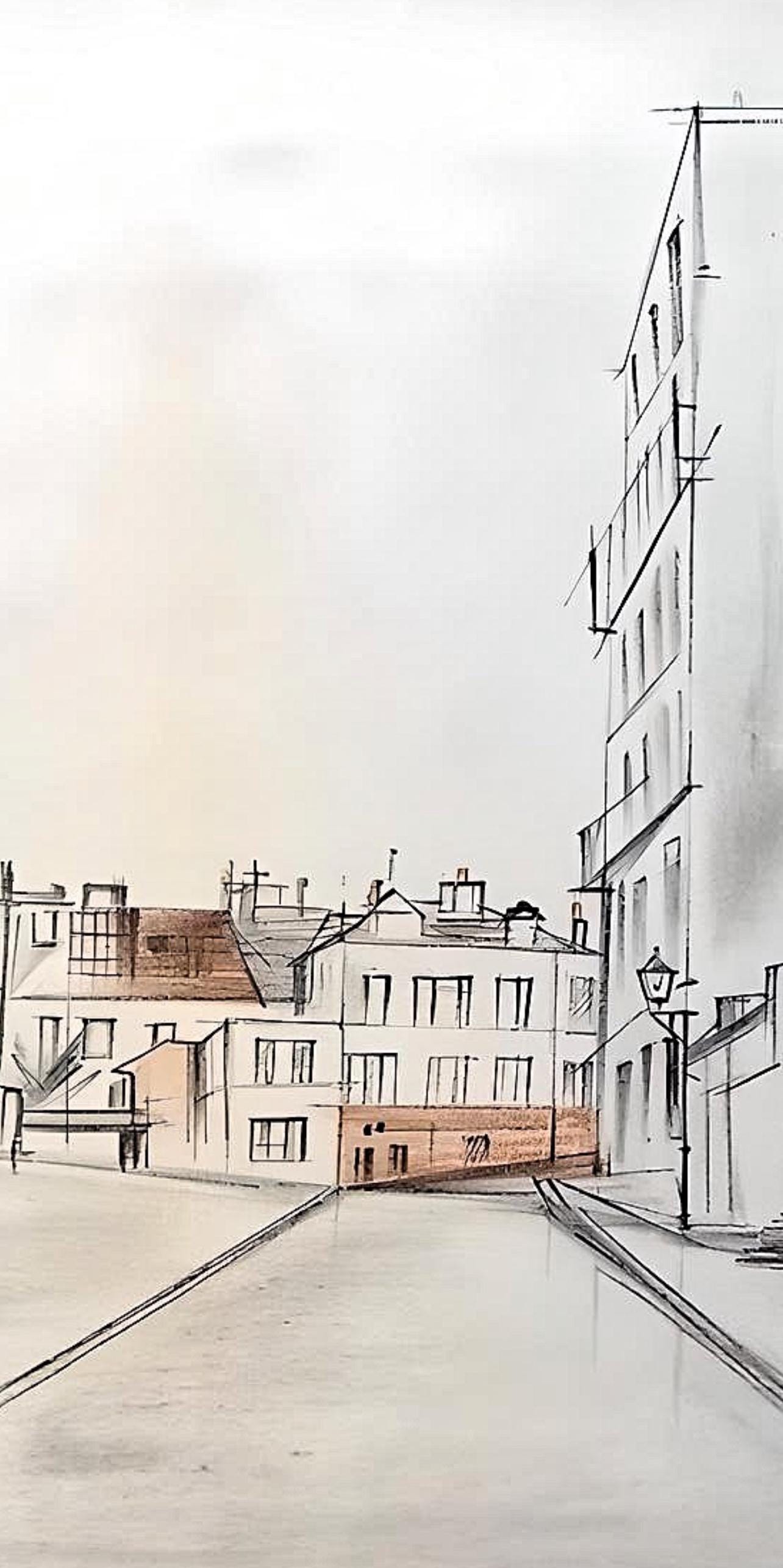 Maurice Utrillo, Composition, Éloge de Maurice Utrillo, Limited Edition Lithograph