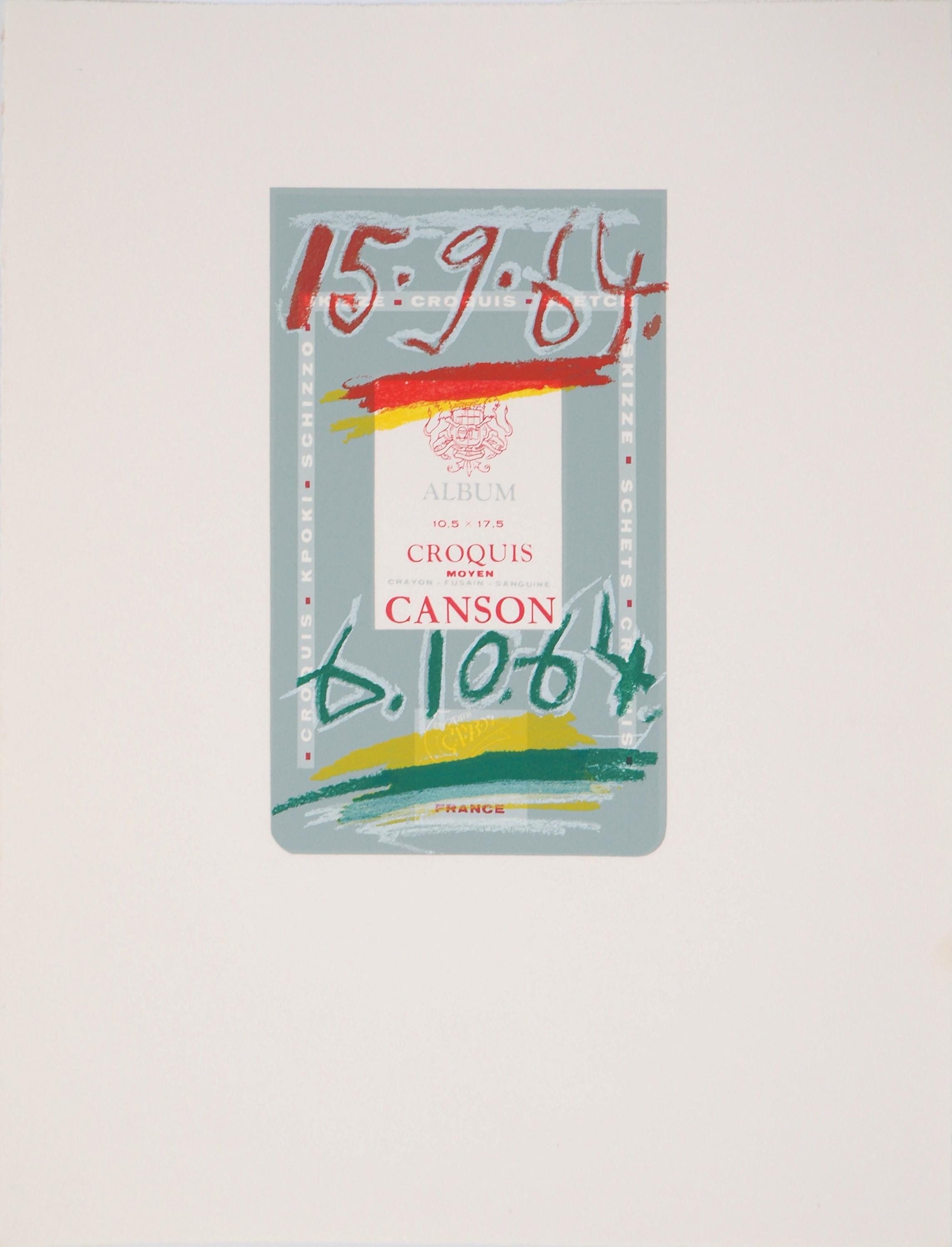 Pablo Picasso, Composition, Le Goût du Bonheur (Cramer 148; Bloch 2013), Limited Edition Mixed Media Lithograph