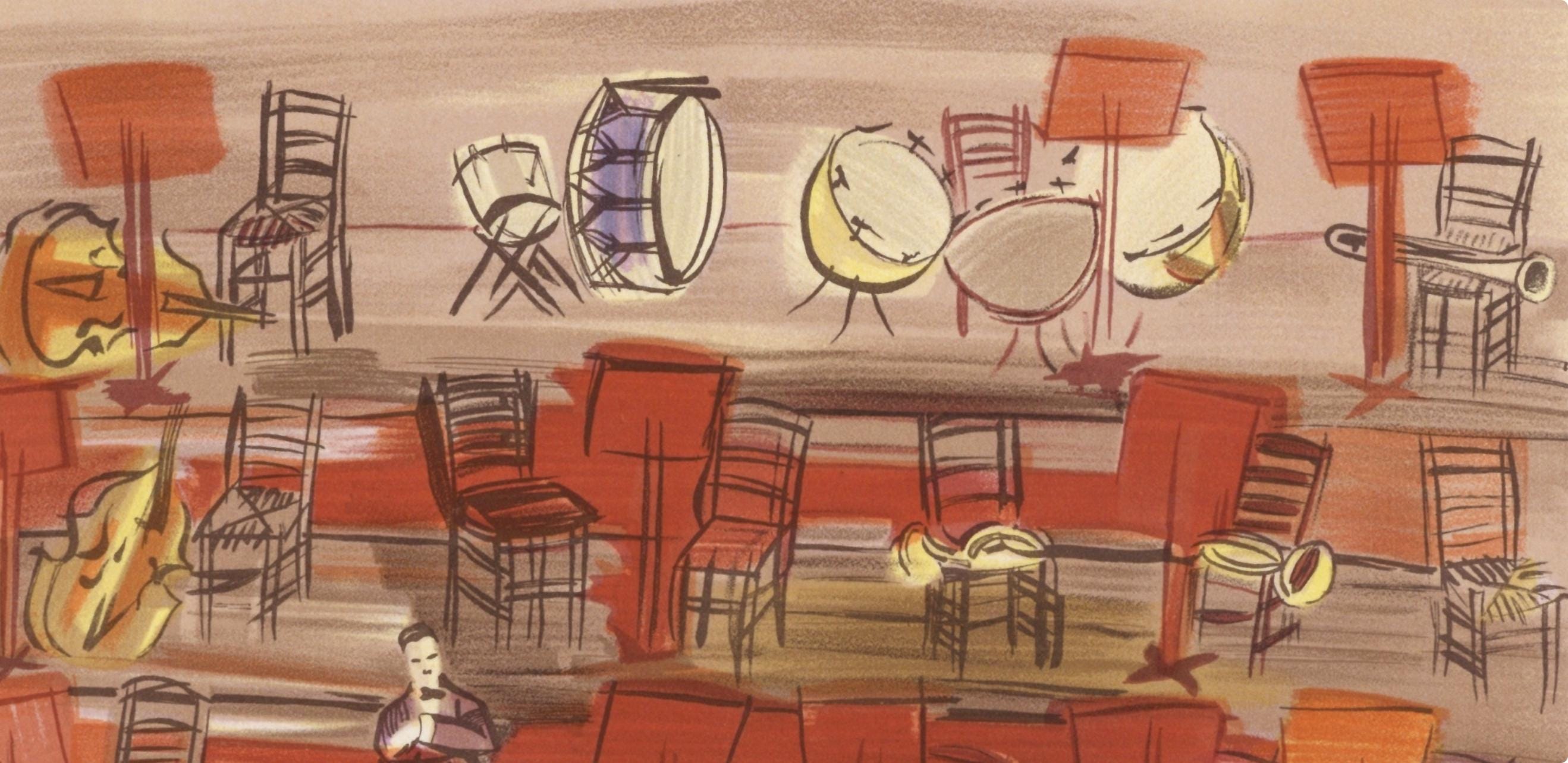 Raoul Dufy, L'Entracte, Lettre à mon peintre Raoul Dufy, Limited Edition Lithograph