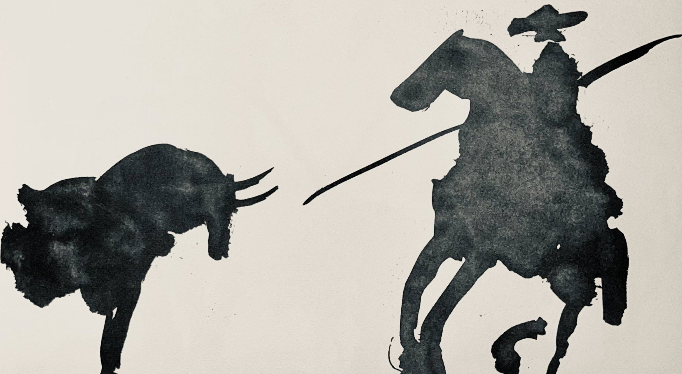 Pablo Picasso, Composition (Bloch 1276; Czwiklitzer 23), Toros y Toreros, Limited Edition Lithograph