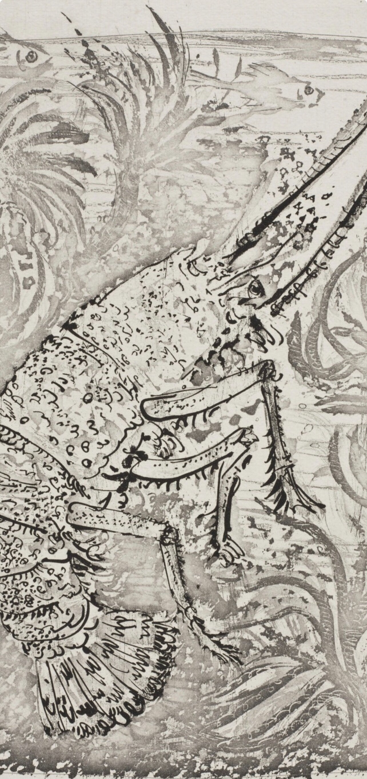 Pablo Picasso, La Langouste, Histoire naturelle, Limited Edition Lithograph