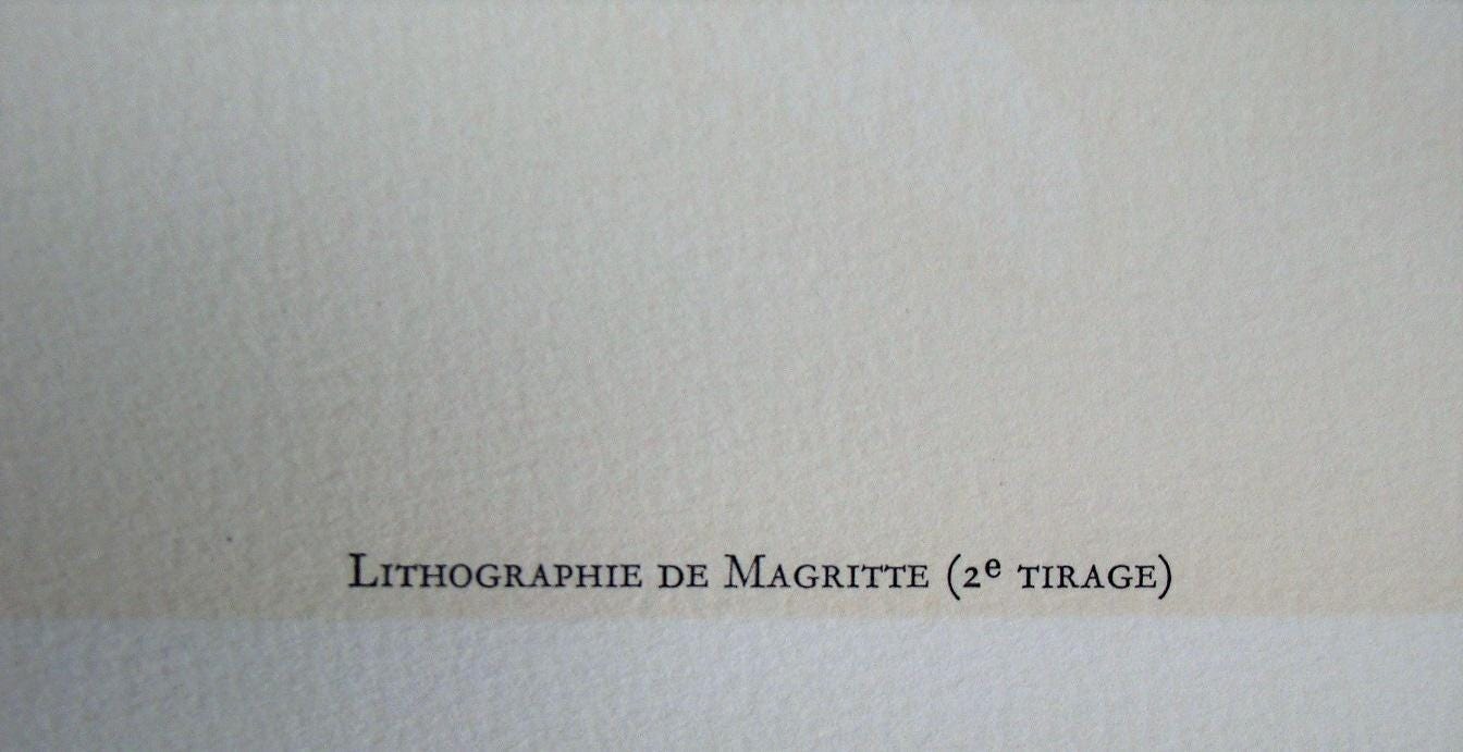 René Magritte, Les bijoux indiscrets, San Lazzaro et ses Amis, XXe Siècle, Limited Edition Lithograph