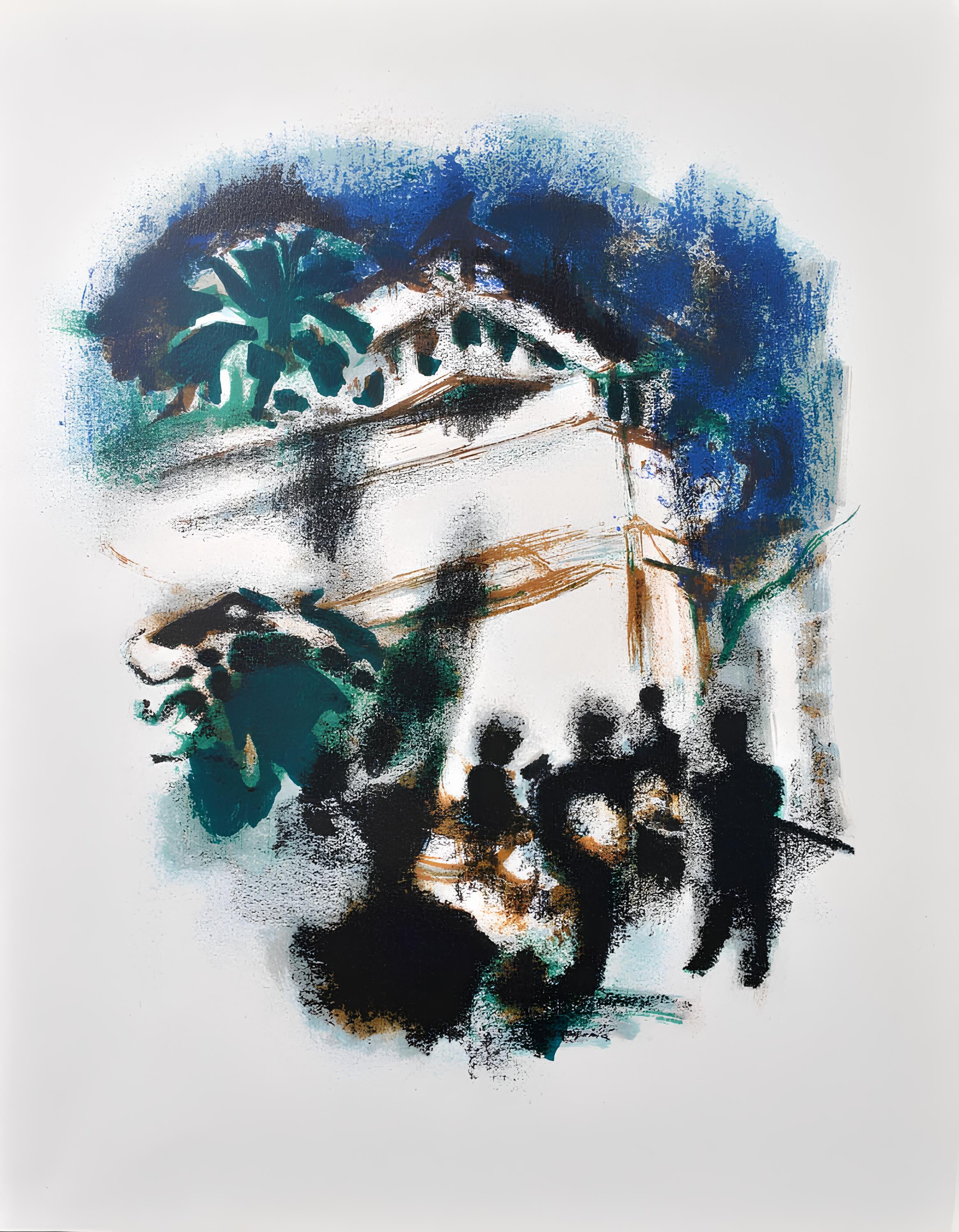Alexandre Garbell, Composition, Œuvres complètes d'Albert Camus, Limited Edition Lithograph