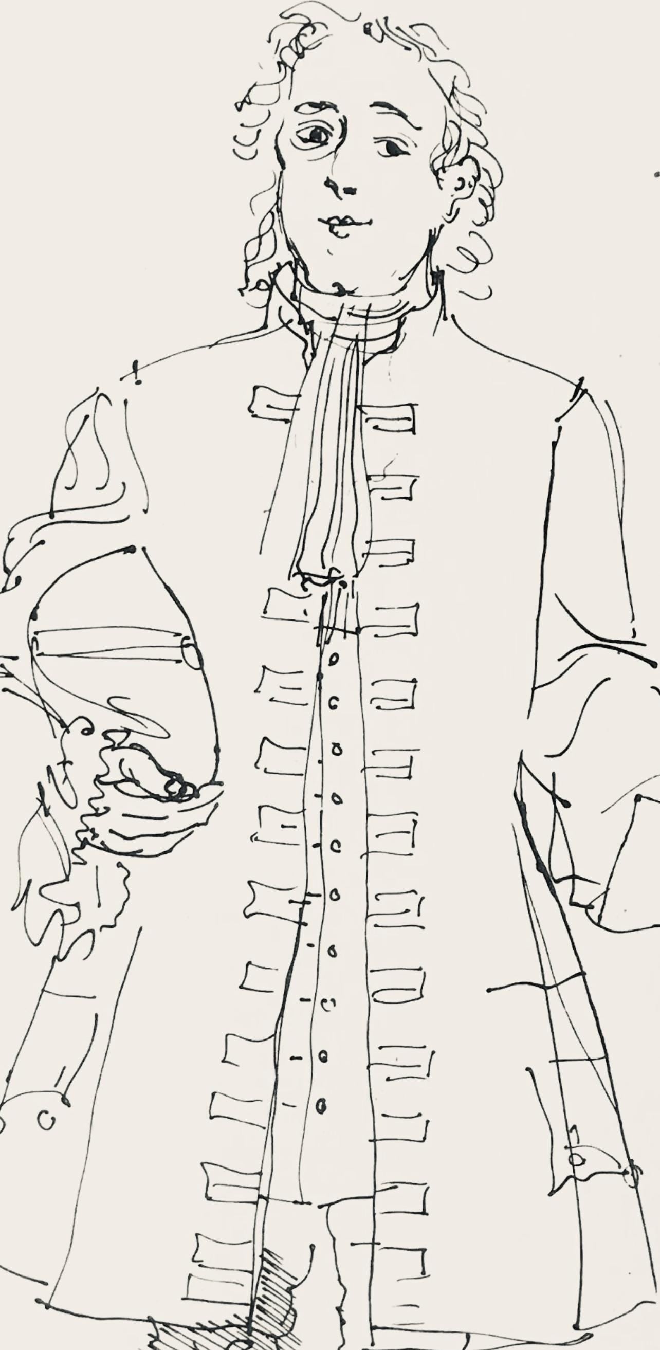 Raoul Dufy, Dessin, Lettre à mon peintre Raoul Dufy, Limited Edition Lithograph
