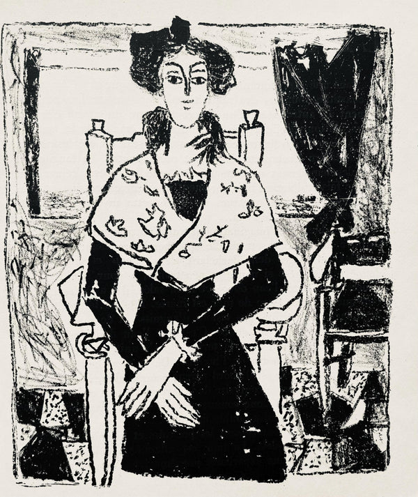 André Marchand, Composition, pierre ã feu provence noire, Limited Edition Lithograph