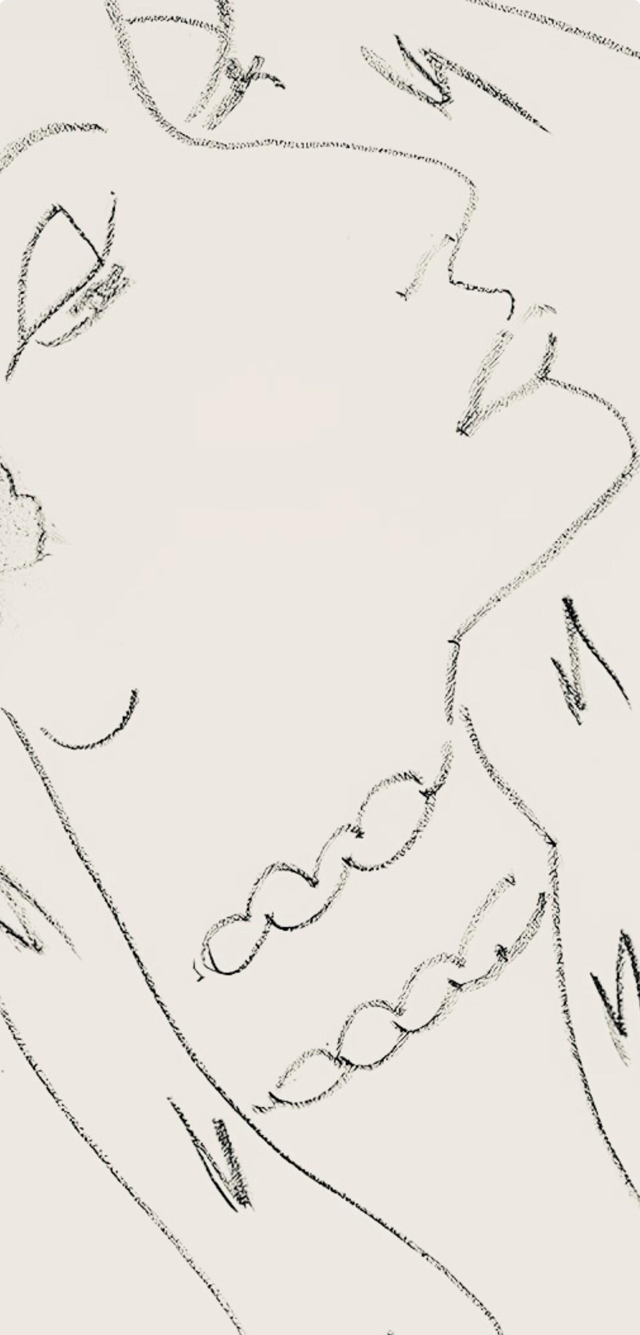 Henri Matisse, Série L, var. 15 (Duthuit 9), Henri Matisse, Dessins, Thèmes et variations, Limited Edition Lithograph