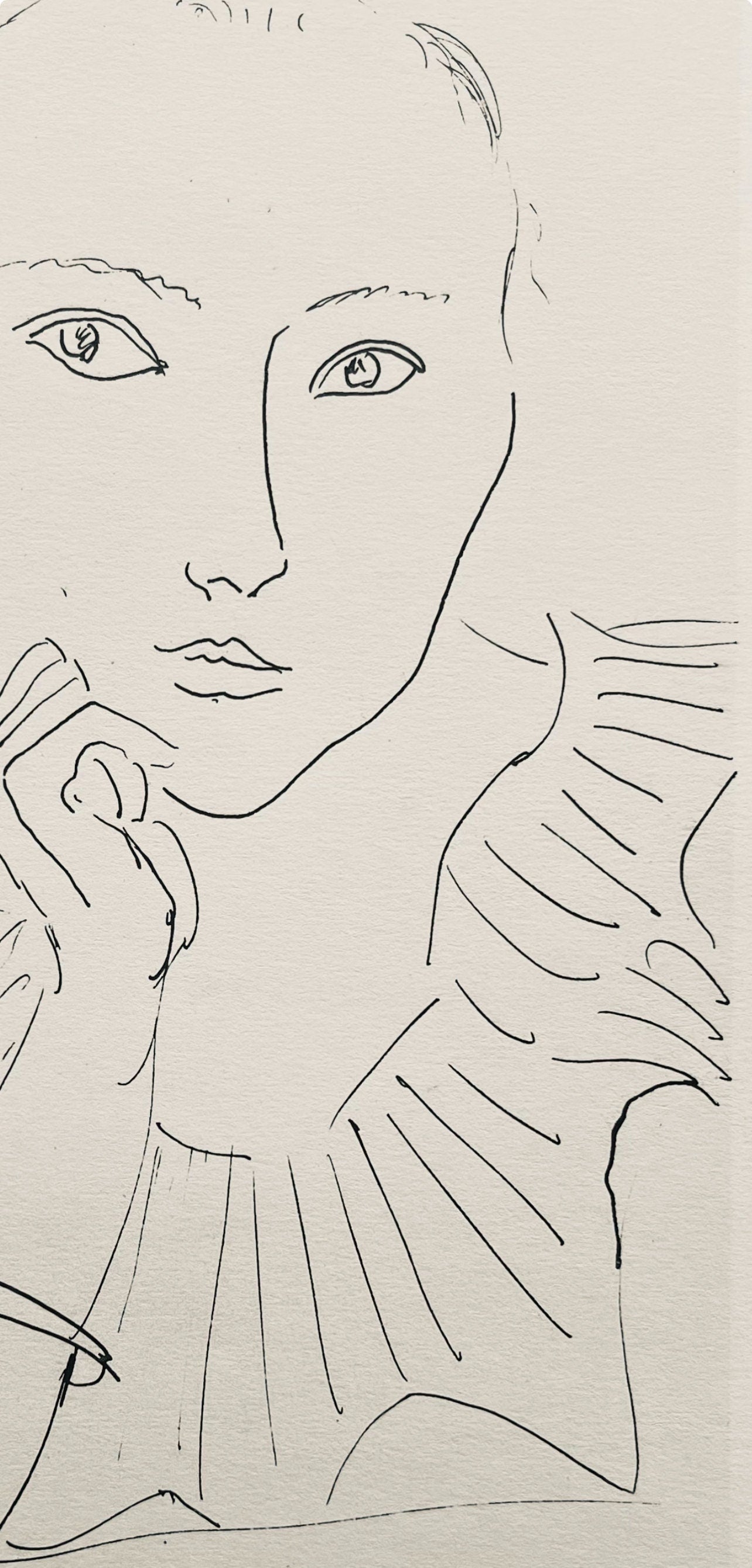 Henri Matisse, Composition (Dutel 3), Dessins de Henri-Matisse, Limited Edition Lithograph