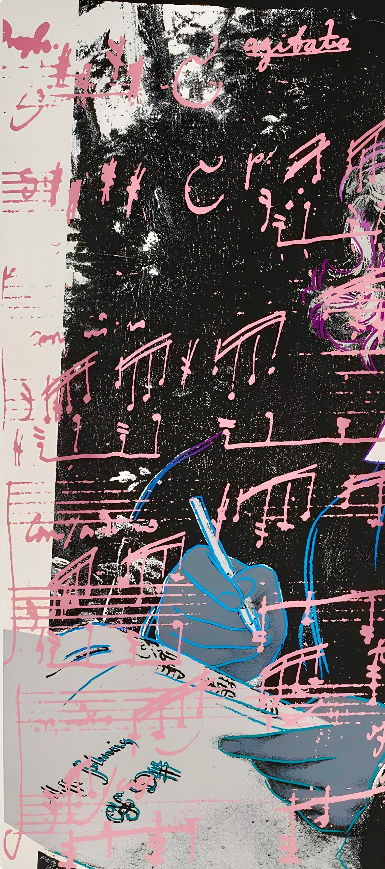Andy Warhol, Beethoven, nº391, Official Limited Edition, Sunday B. Morning, Silkscreen