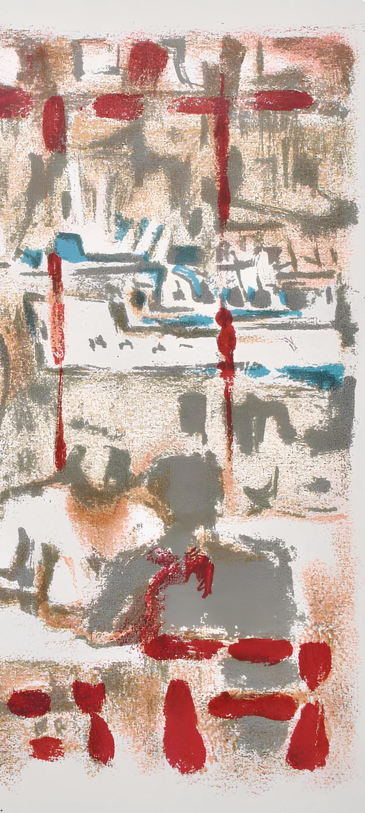 Alexandre Garbell, Composition, Œuvres complètes d'Albert Camus, Limited Edition Lithograph