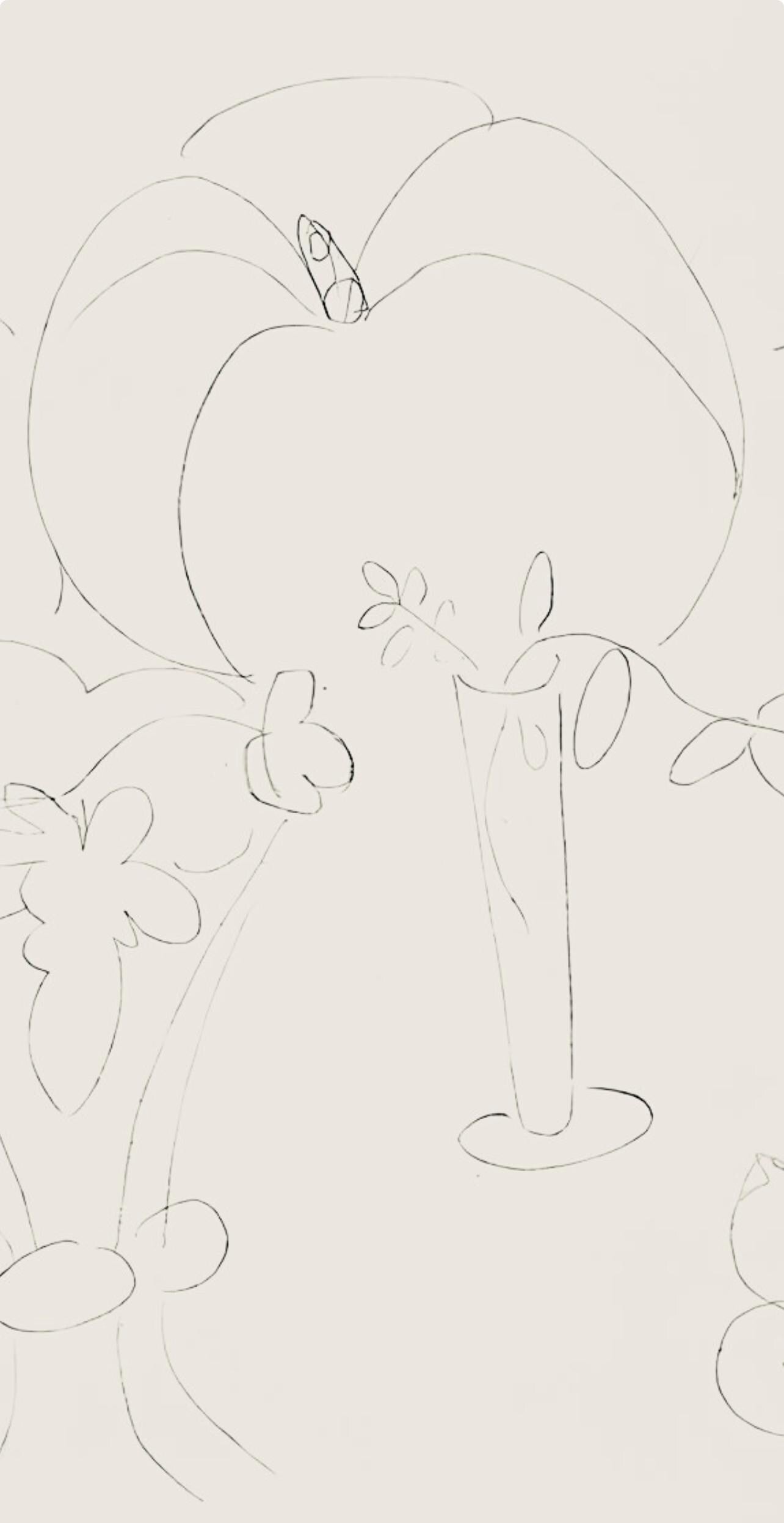 Henri Matisse, Série H, var. 11 (Duthuit 9), Henri Matisse, Dessins, Thèmes et variations, Limited Edition Lithograph