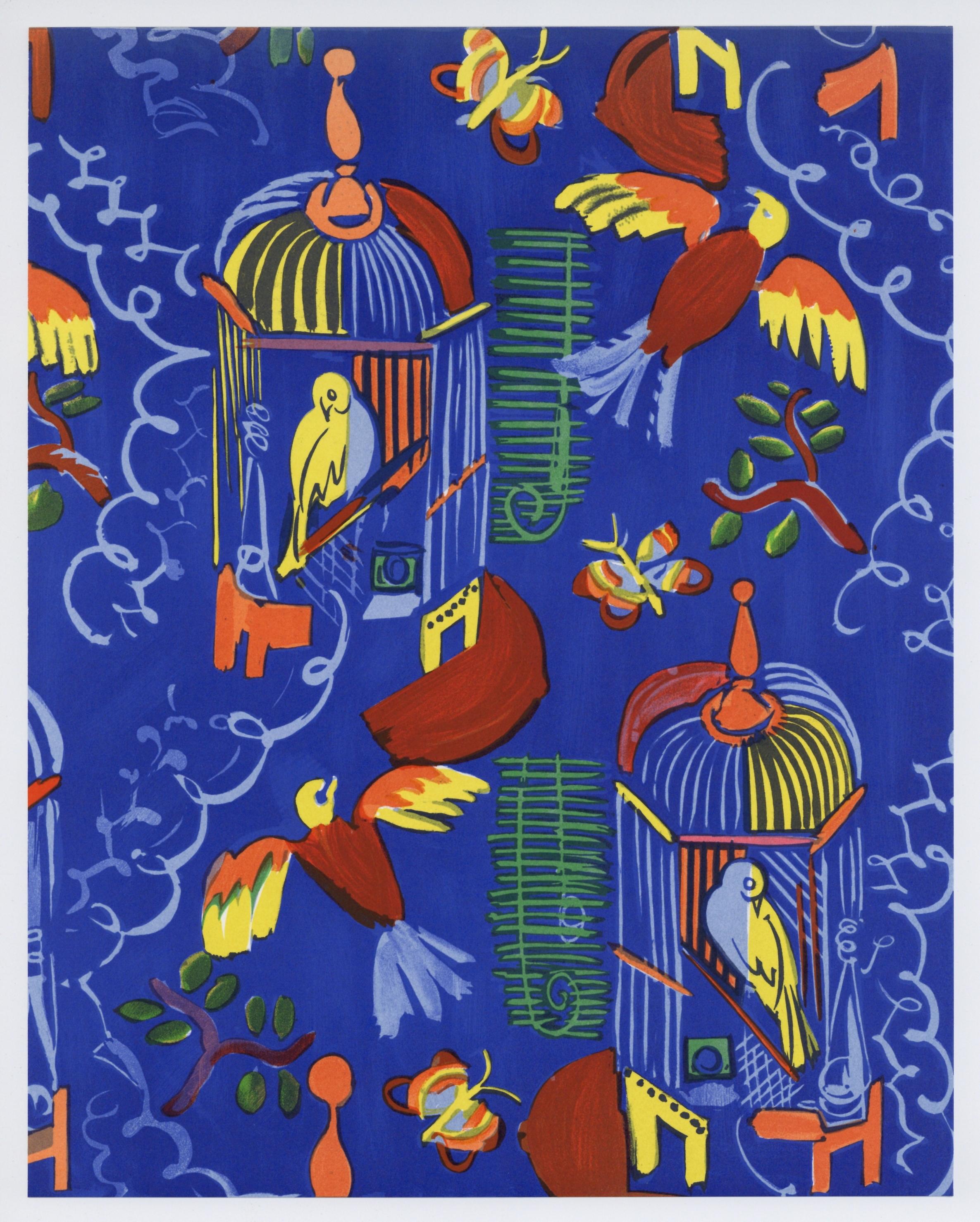 Raoul Dufy, Les Oiseaux, Lettre à mon peintre Raoul Dufy, Limited Edition Lithograph