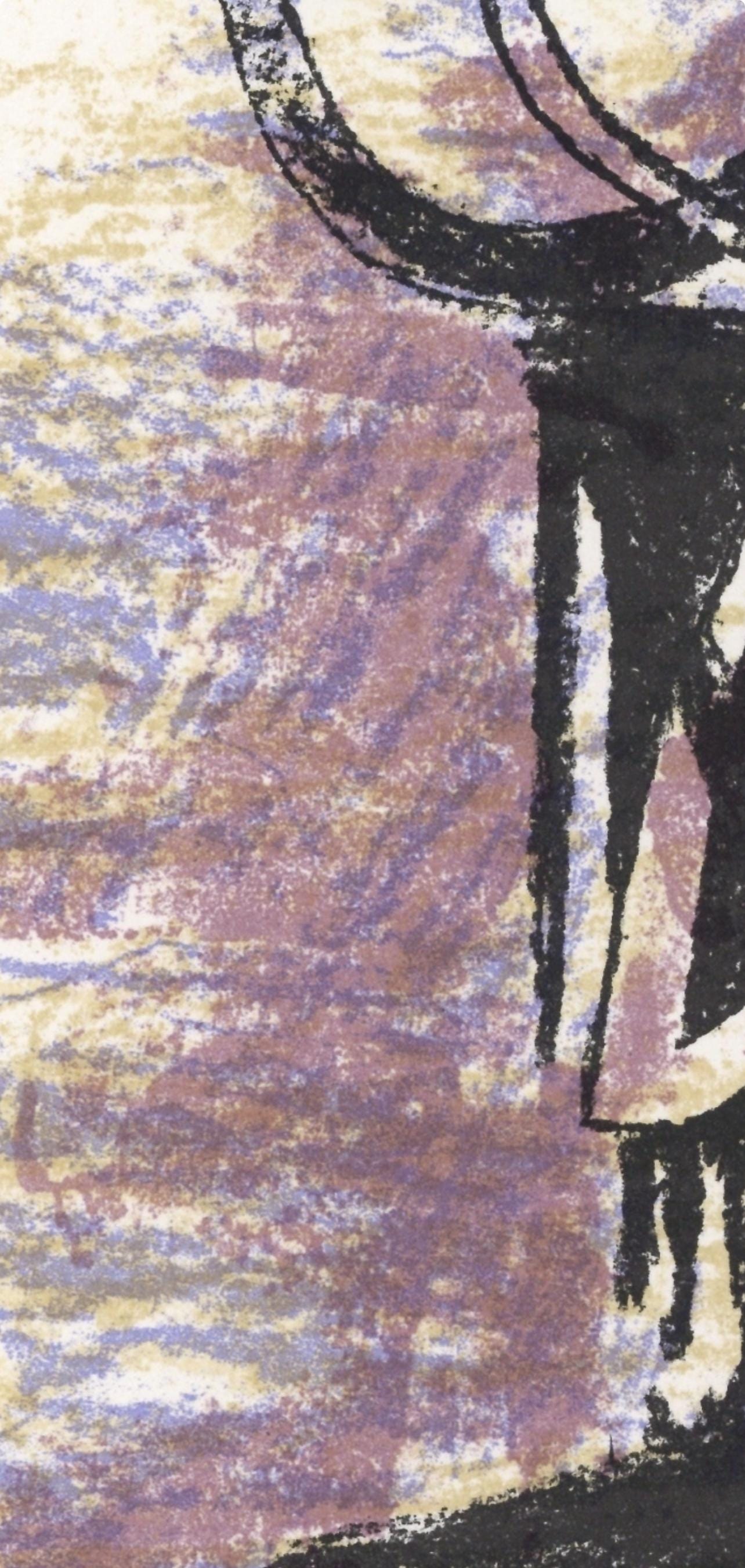 Wifredo Lam 林飛龍, Composition, XXe siècle, Limited Edition Lithograph