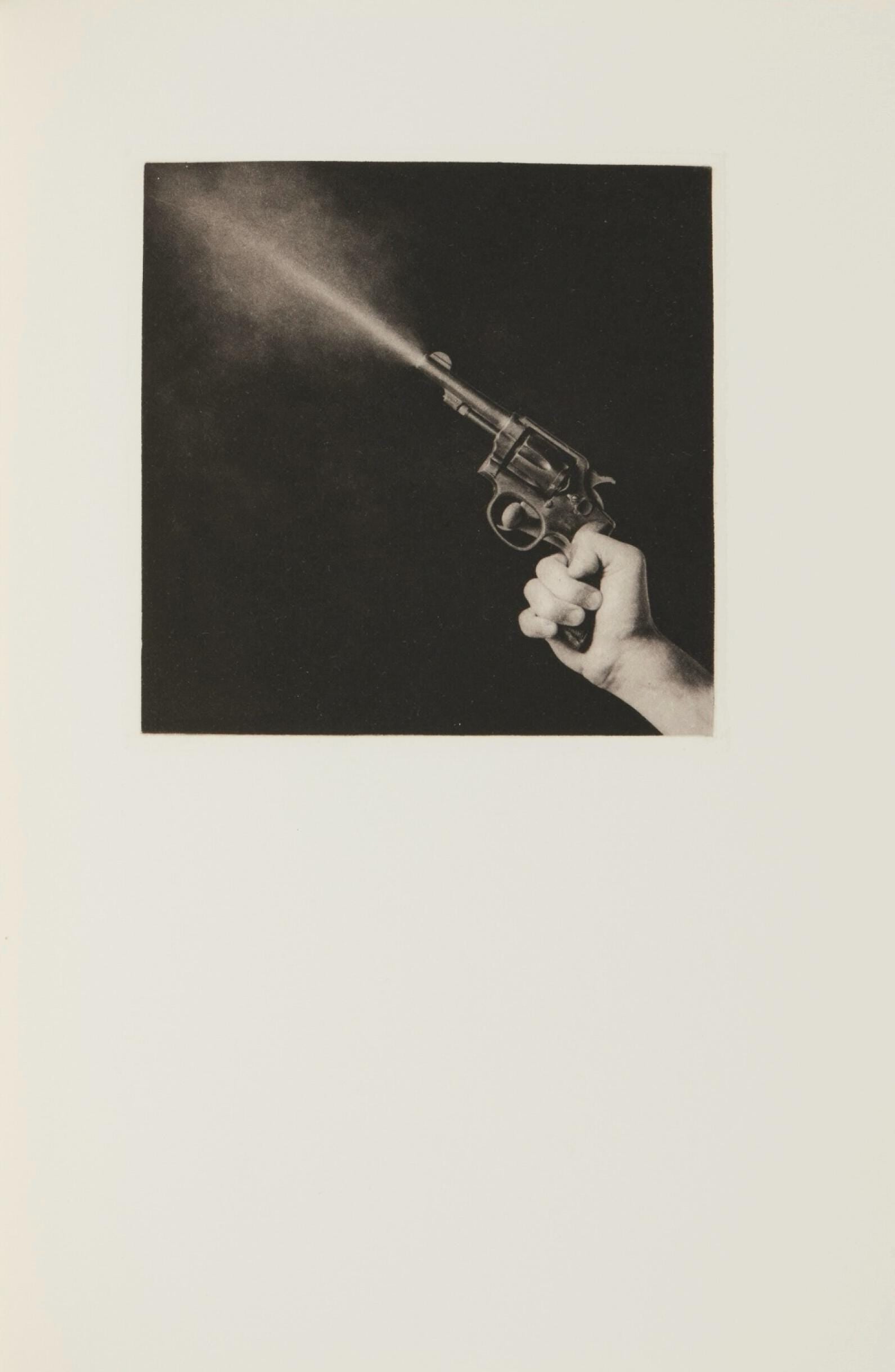 Robert Mapplethorpe, Gun Blast, A Season in Hell, Limited Edition Photogravure