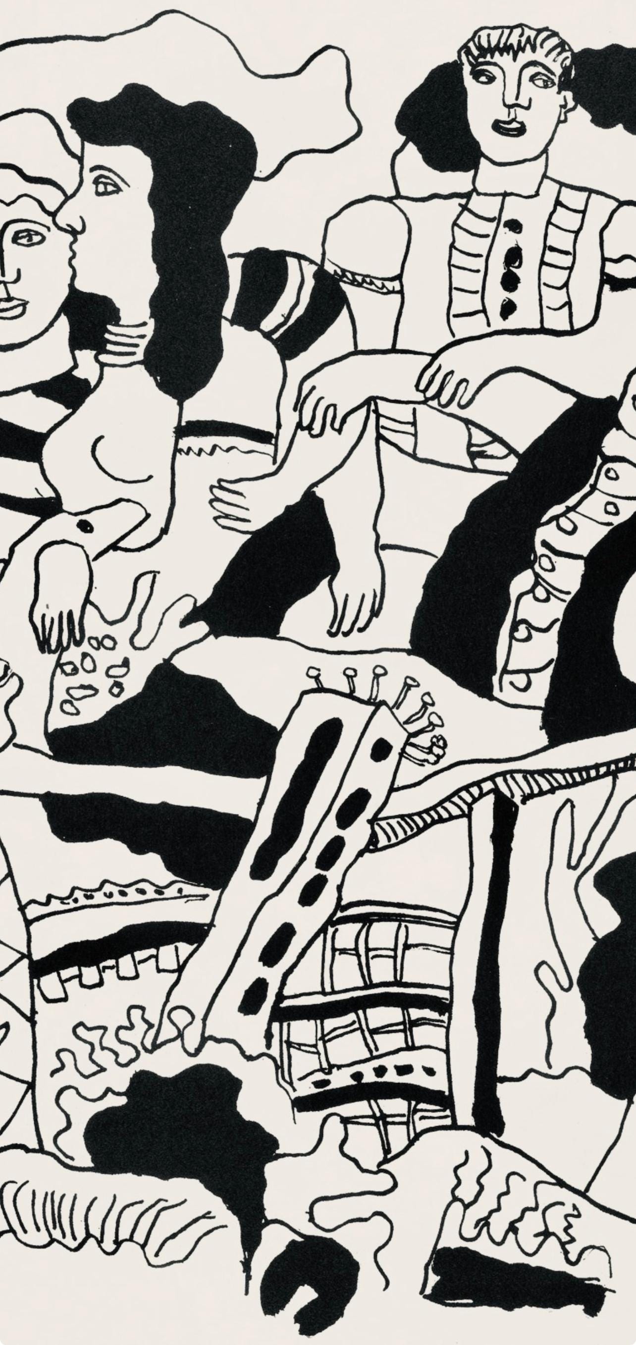 Fernand Léger, Composition, Cirque, Lithographies Originales, Limited Edition Lithograph