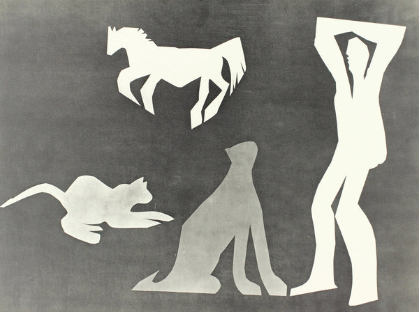 Pablo Picasso, Composition (Bloch 112; Kibbey 1466; Goeppert 115), Diurnes Découpages et Photographies, Limited Edition Phototype