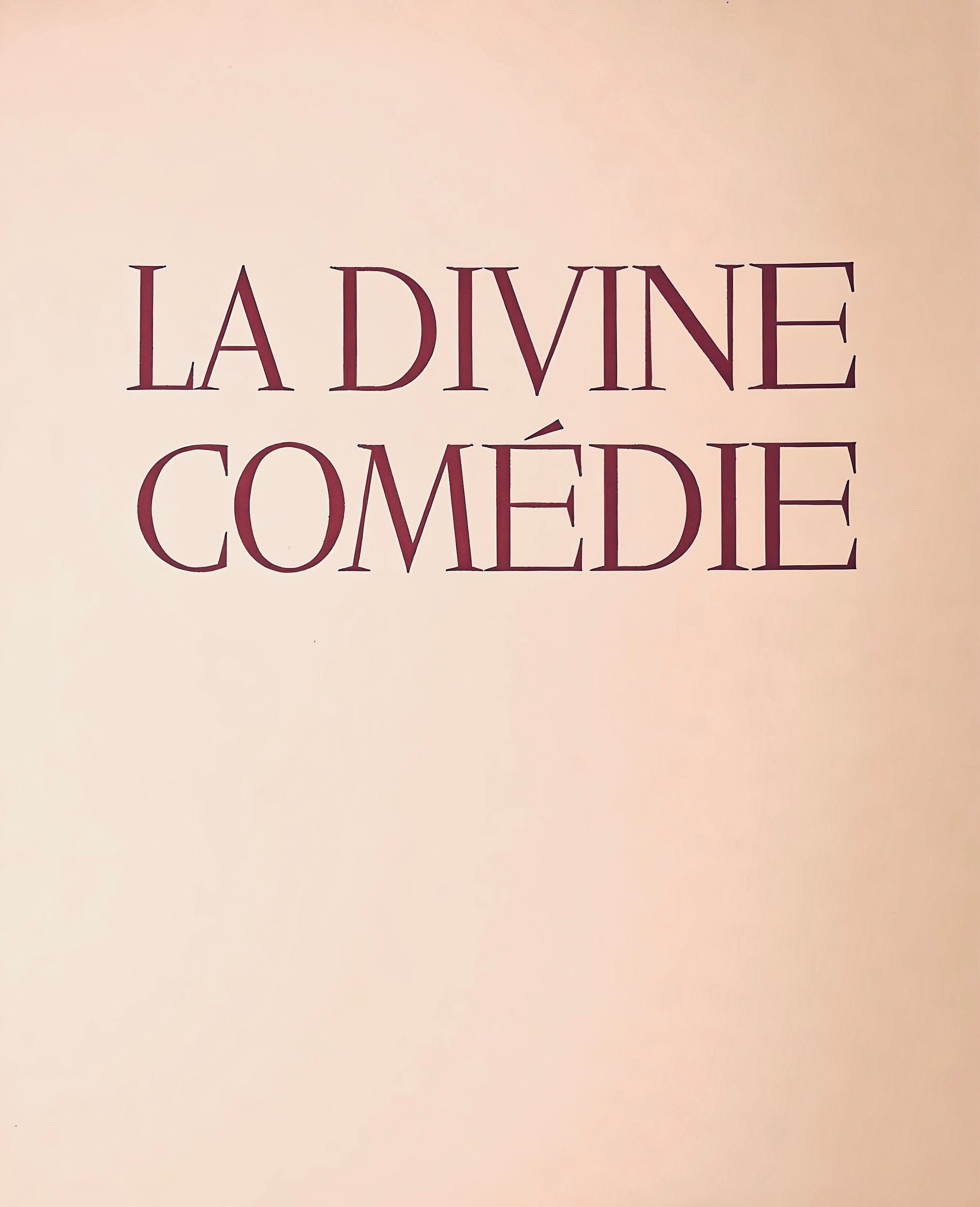 Salvador Dali, The Second Cornice (Michler/Löpsinger 1039-1138; Field 189-200), La Divine Comédie, Limited Edition Woodcut