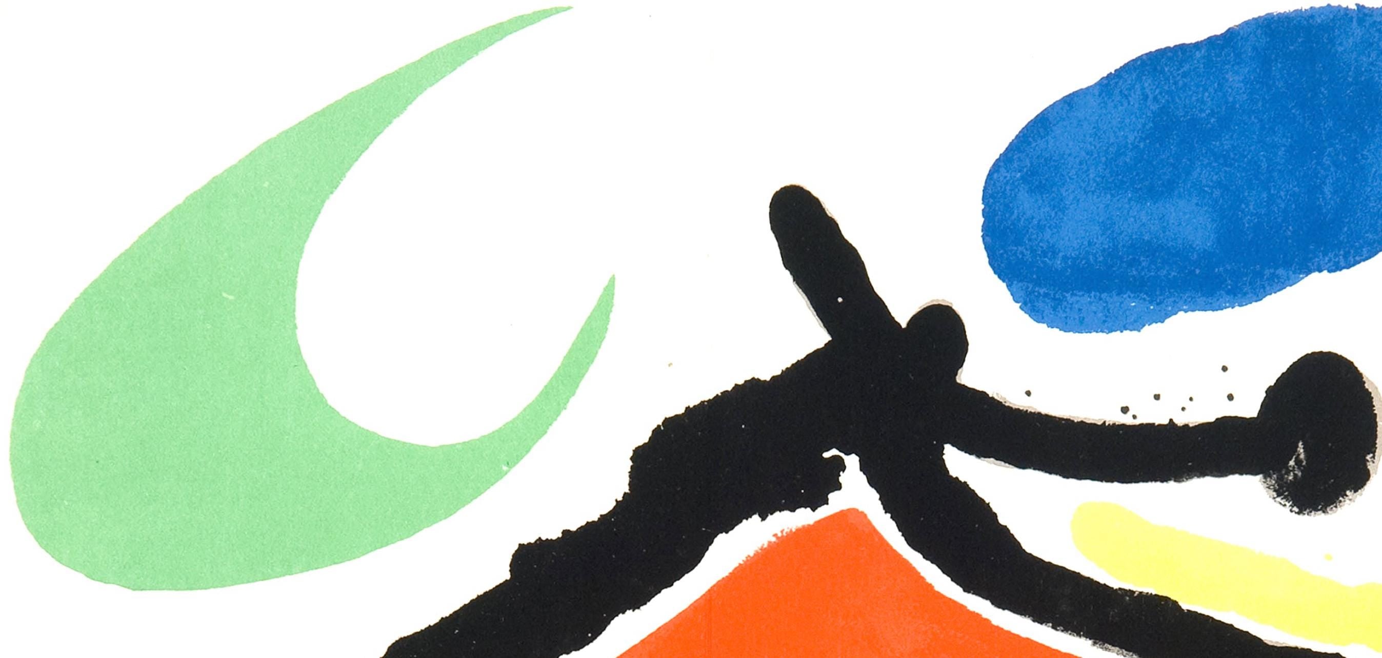 Joan Miró, Composition (Mourlot 872-881; Cramer 164), El tapís de Tarragona, Limited Edition Lithograph
