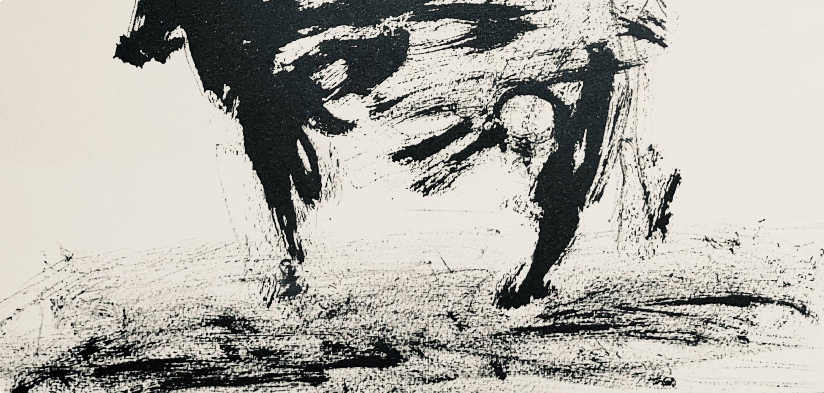 Pablo Picasso, Composition (Bloch 1276; Czwiklitzer 23), Toros y Toreros, Limited Edition Lithograph