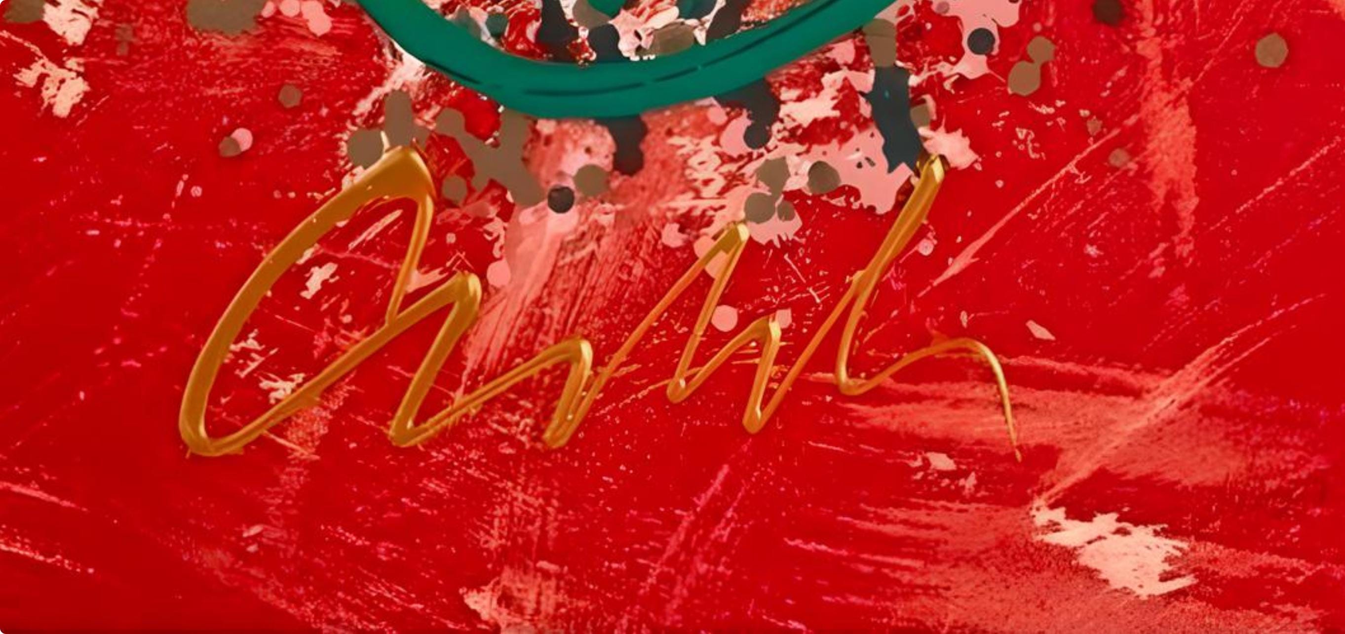 Dale Chihuly, Composition, Baskets Series, Limited Edition Mixed Media Lithograph