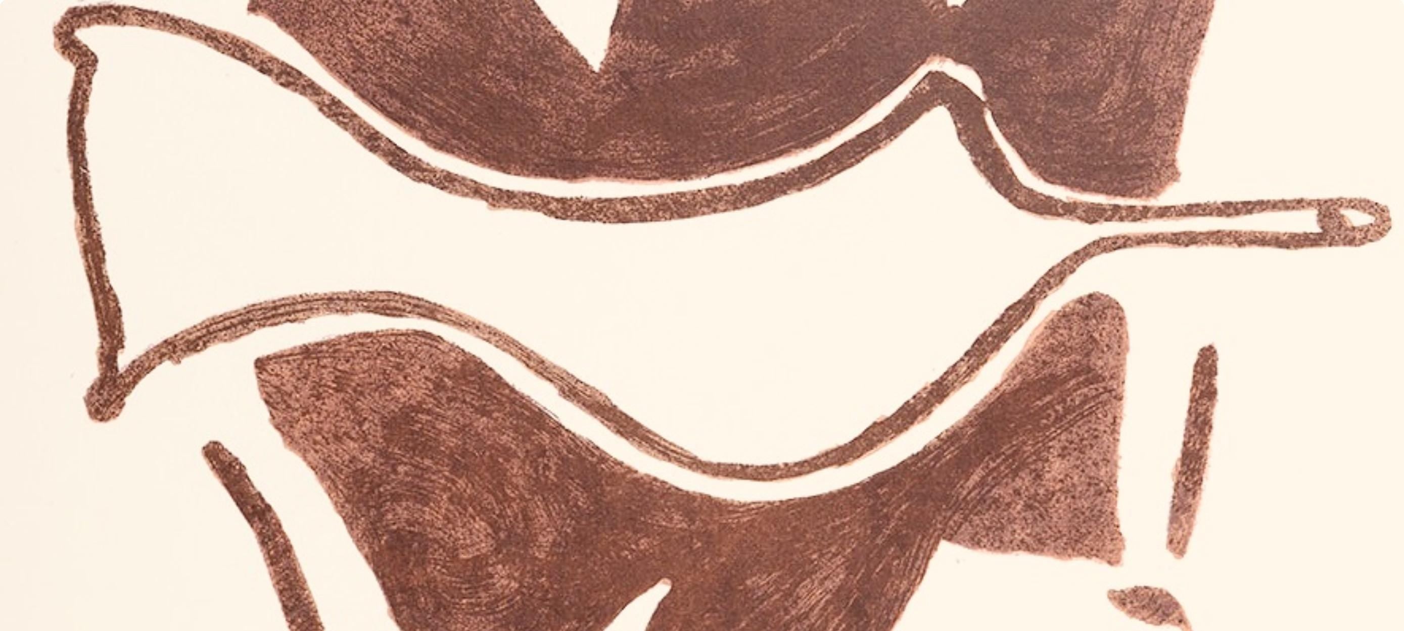 Georges Braque, Oiseau, Derrière le miroir, Limited Edition Lithograph