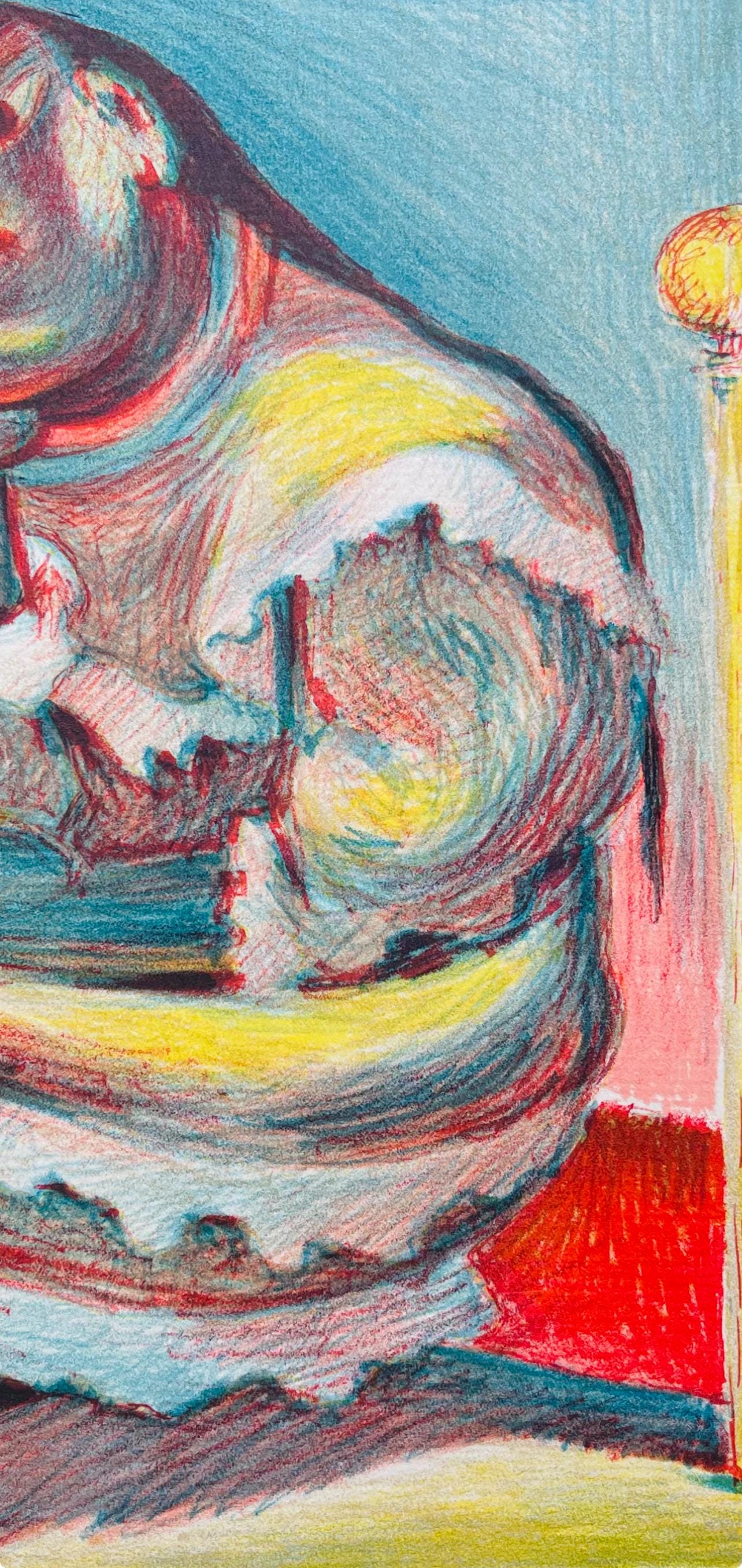 Jean Charlot, Composition, Limited Edition Lithograph
