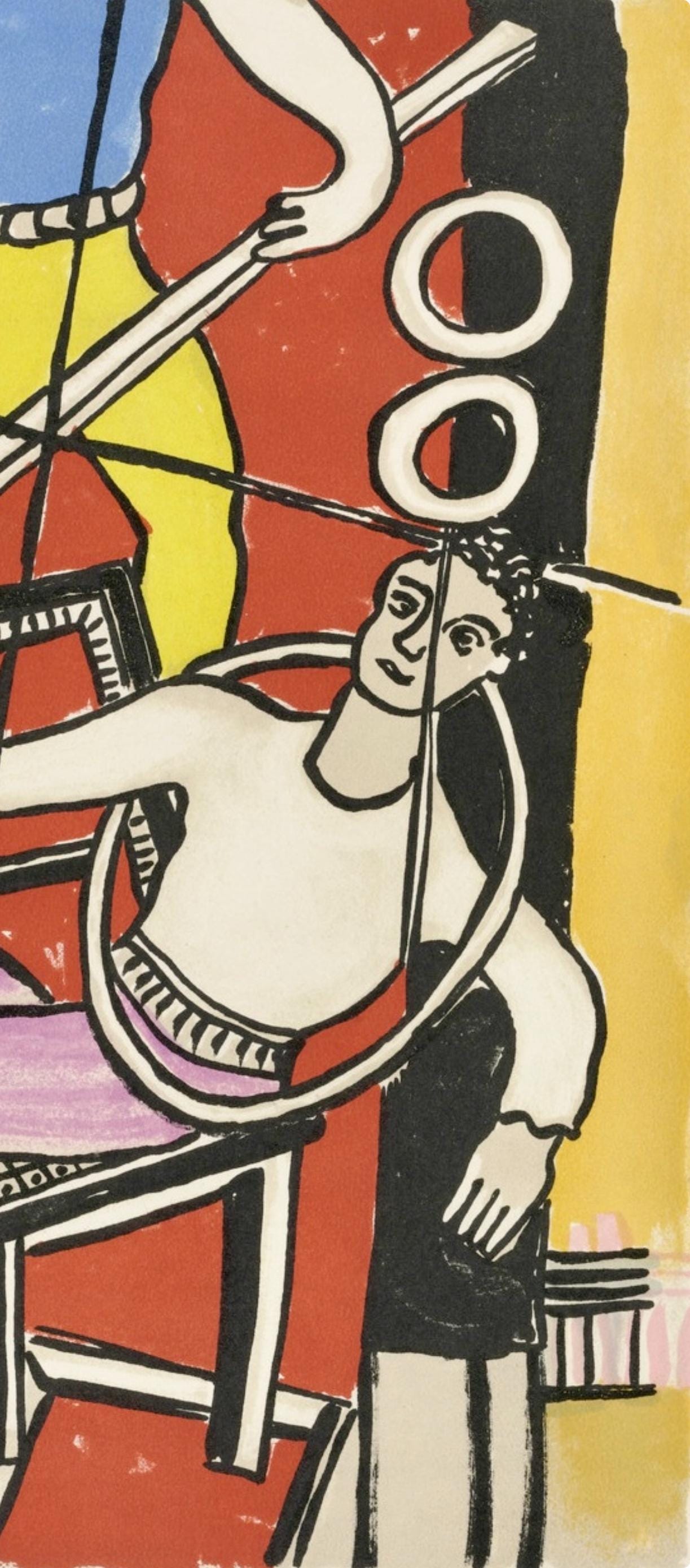 Fernand Léger, Composition, Cirque, Lithographies Originales, Limited Edition Lithograph