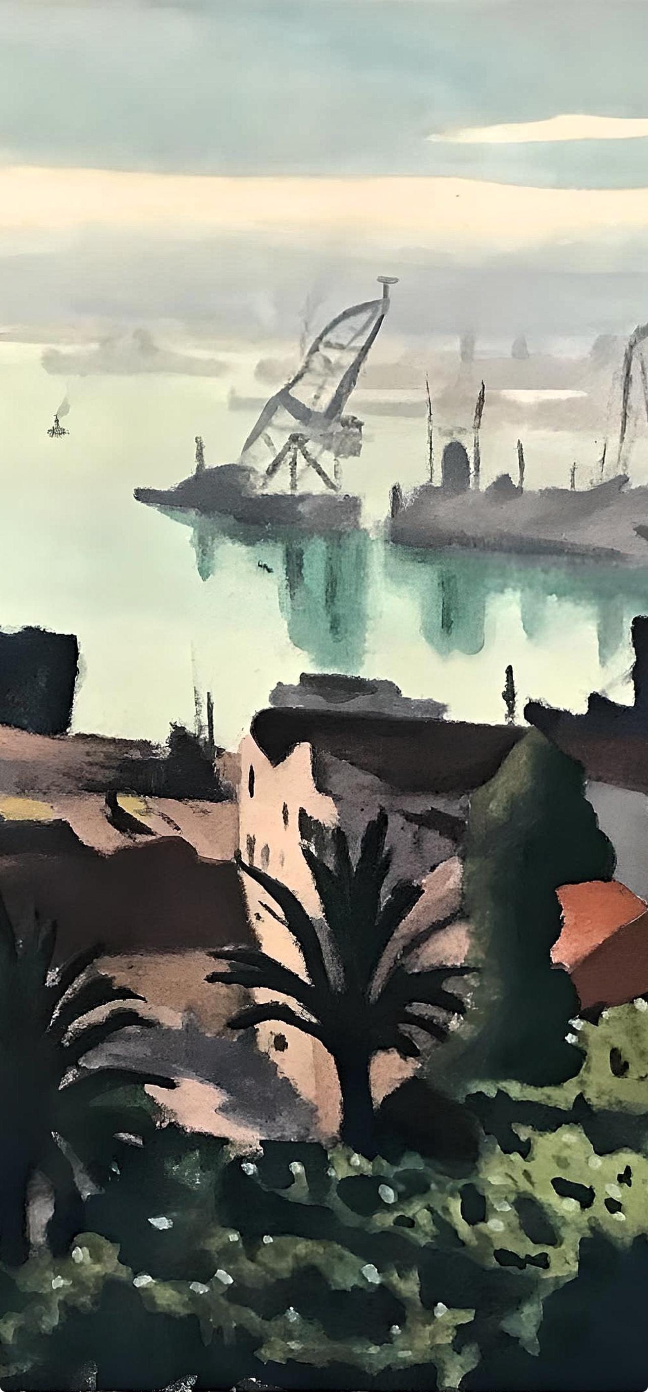 Albert Marquet, Composition, Présence de Marquet, Limited Edition Lithograph