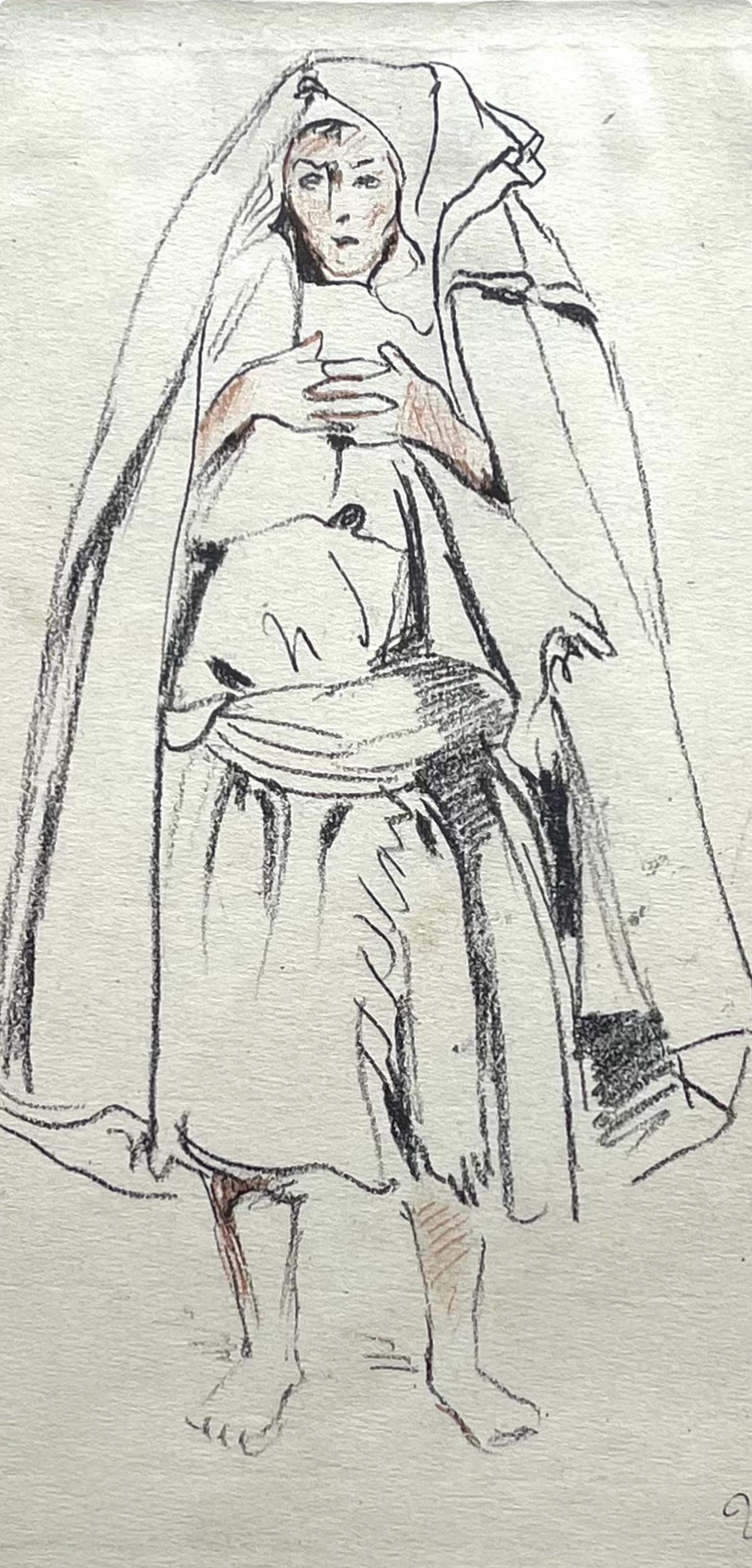 Eugène Delacroix, Composition, Trente et un Dessins et Aquarelles du Maroc, Limited Edition Lithograph