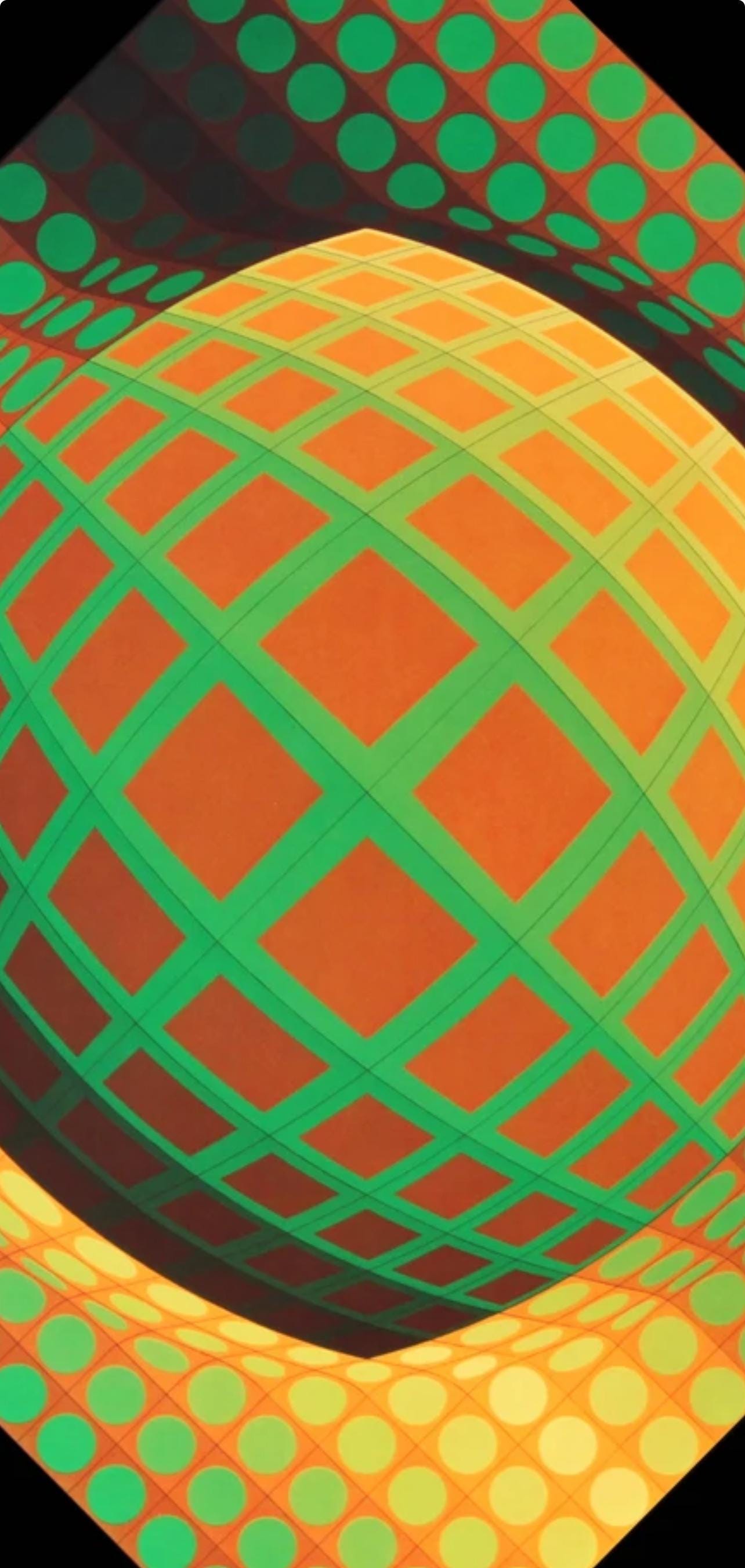 Victor Vasarely, Composition, Progressions III, Limited Edition Héliogravure