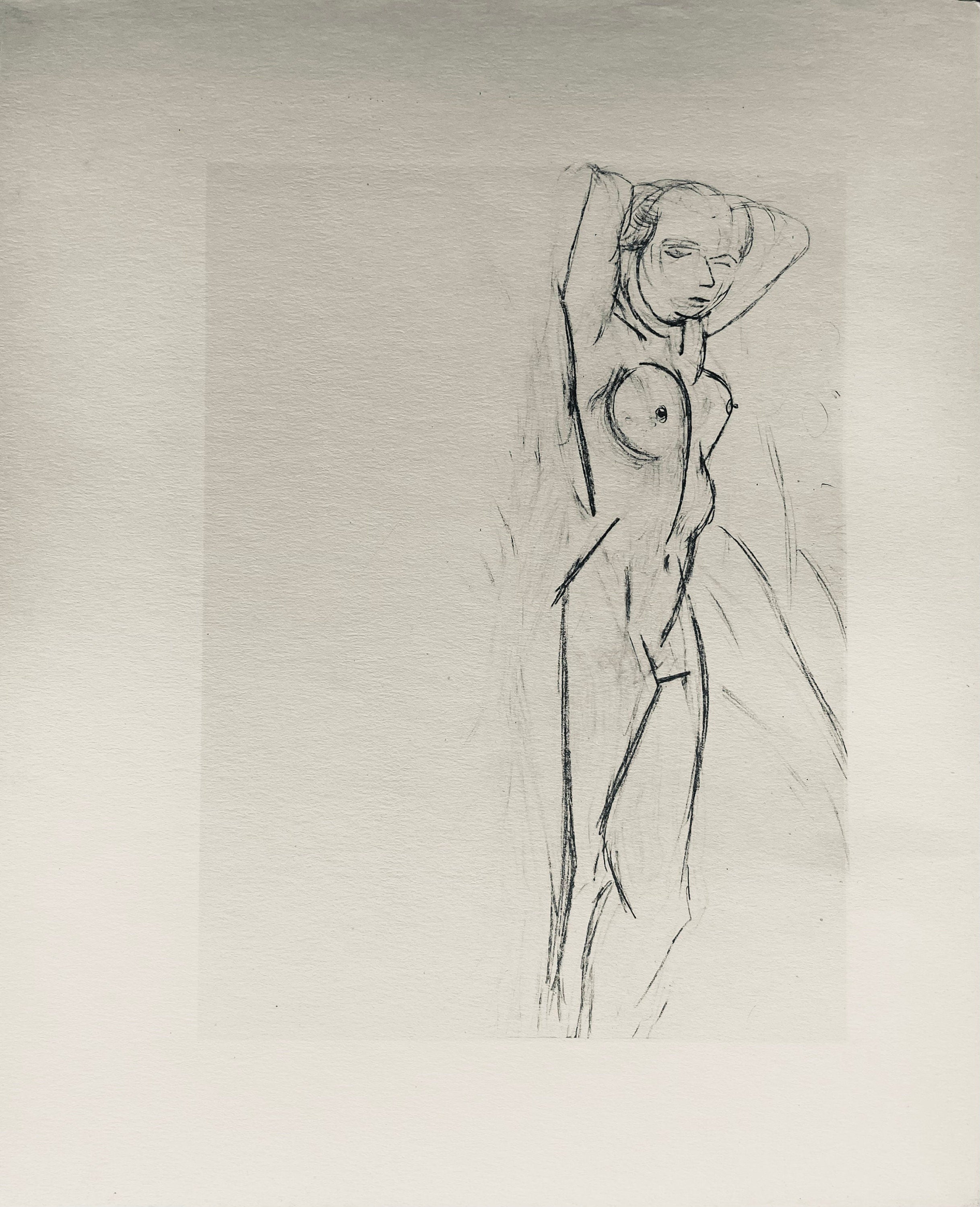 Henri Matisse, Composition (Dutel 3), Dessins de Henri-Matisse, Limited Edition Lithograph