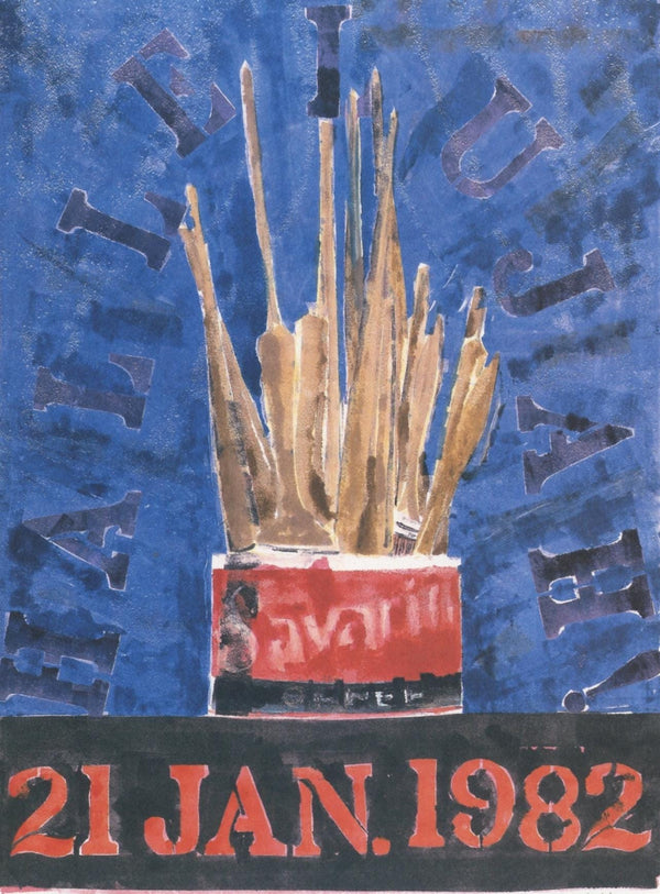 Jasper Johns, Composition, Jasper Johns, 17 Monotypes, Limited Edition Héliogravure