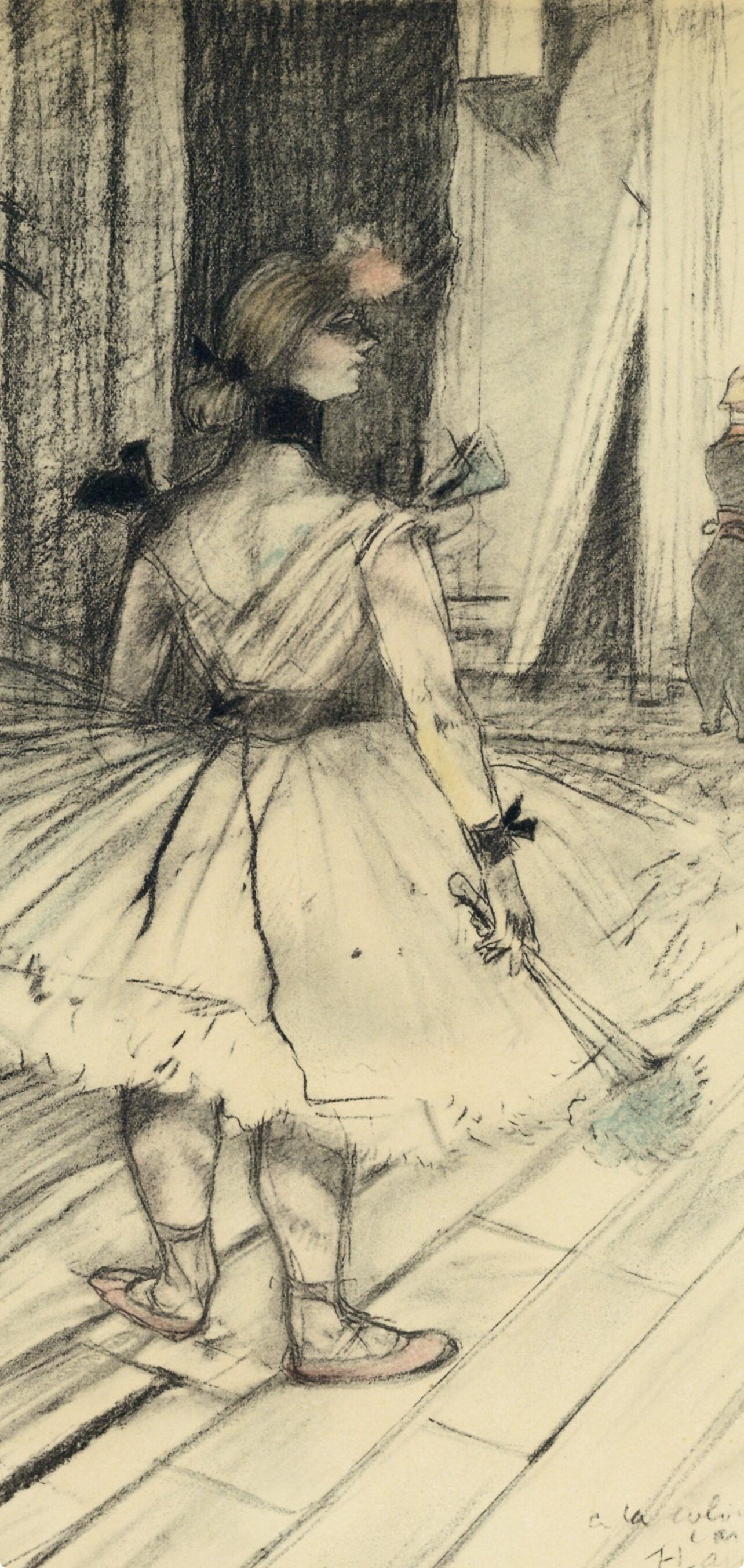 Henri de Toulouse-Lautrec, Dans les coulisses, The Circus by Toulouse-Lautrec, Limited Edition Lithograph