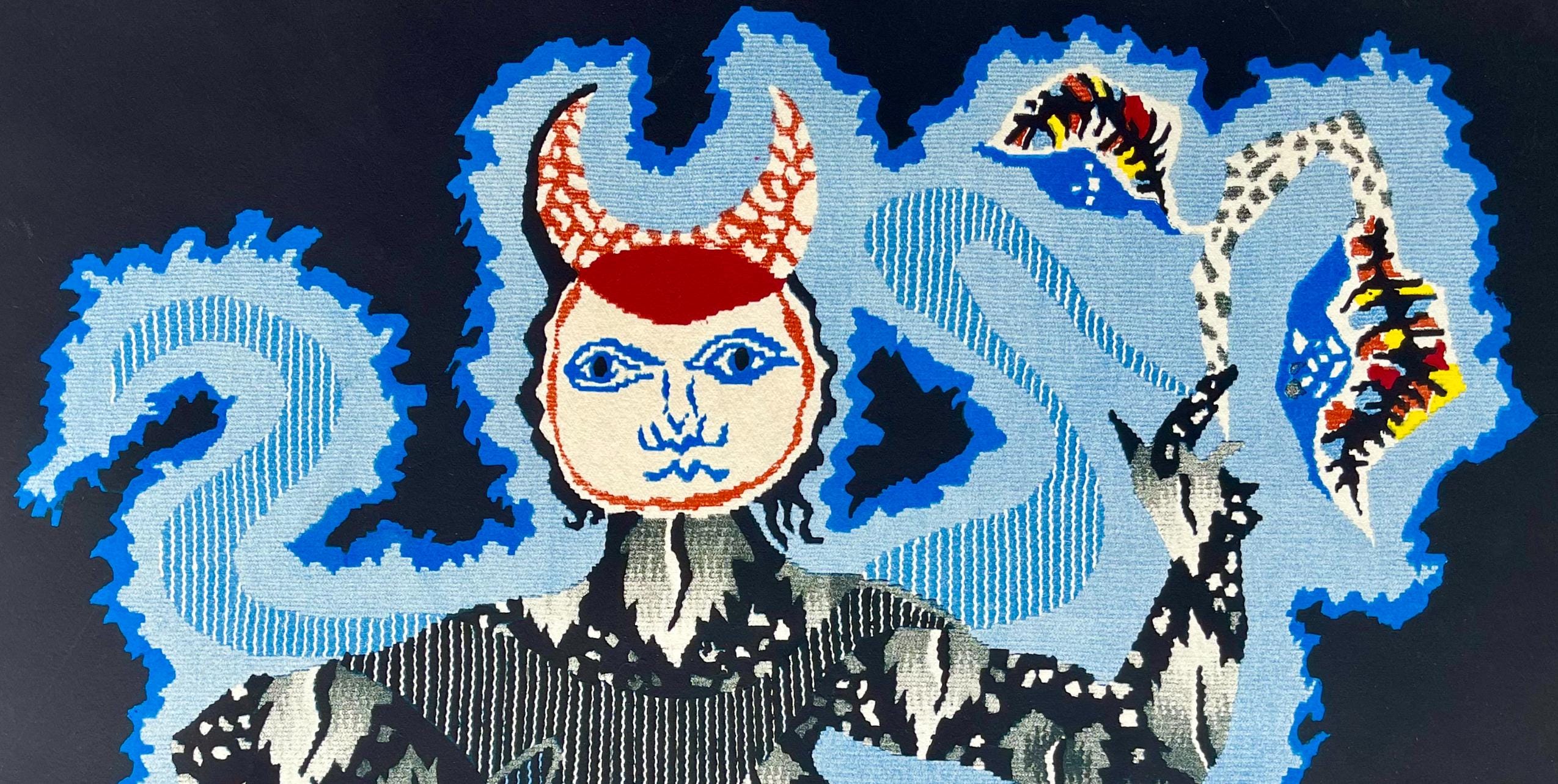 Jean Lurçat, La Vierge (Virgo), Les Signes du zodiaque, Limited Edition Lithograph