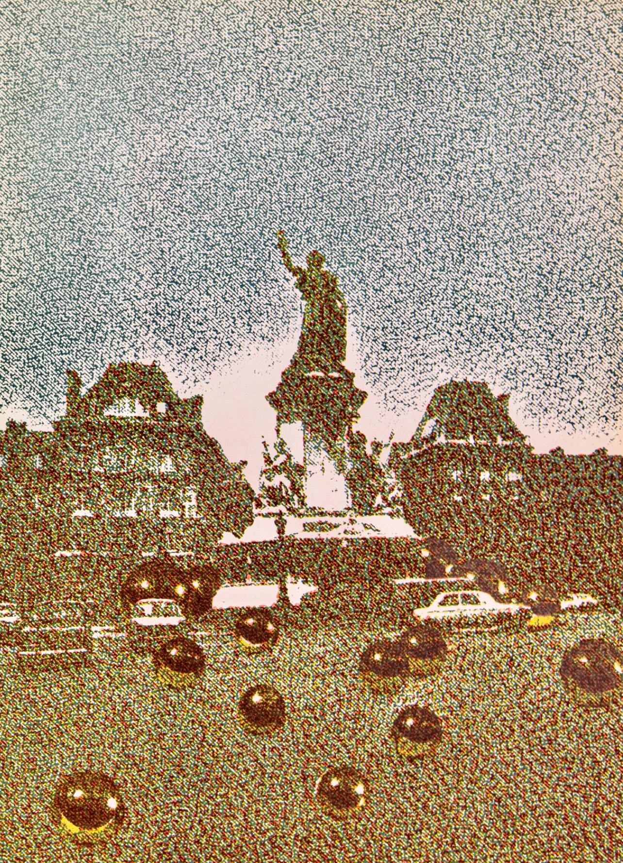 Pol Bury, Cinétisation, Derrière le miroir, Limited Edition Lithograph