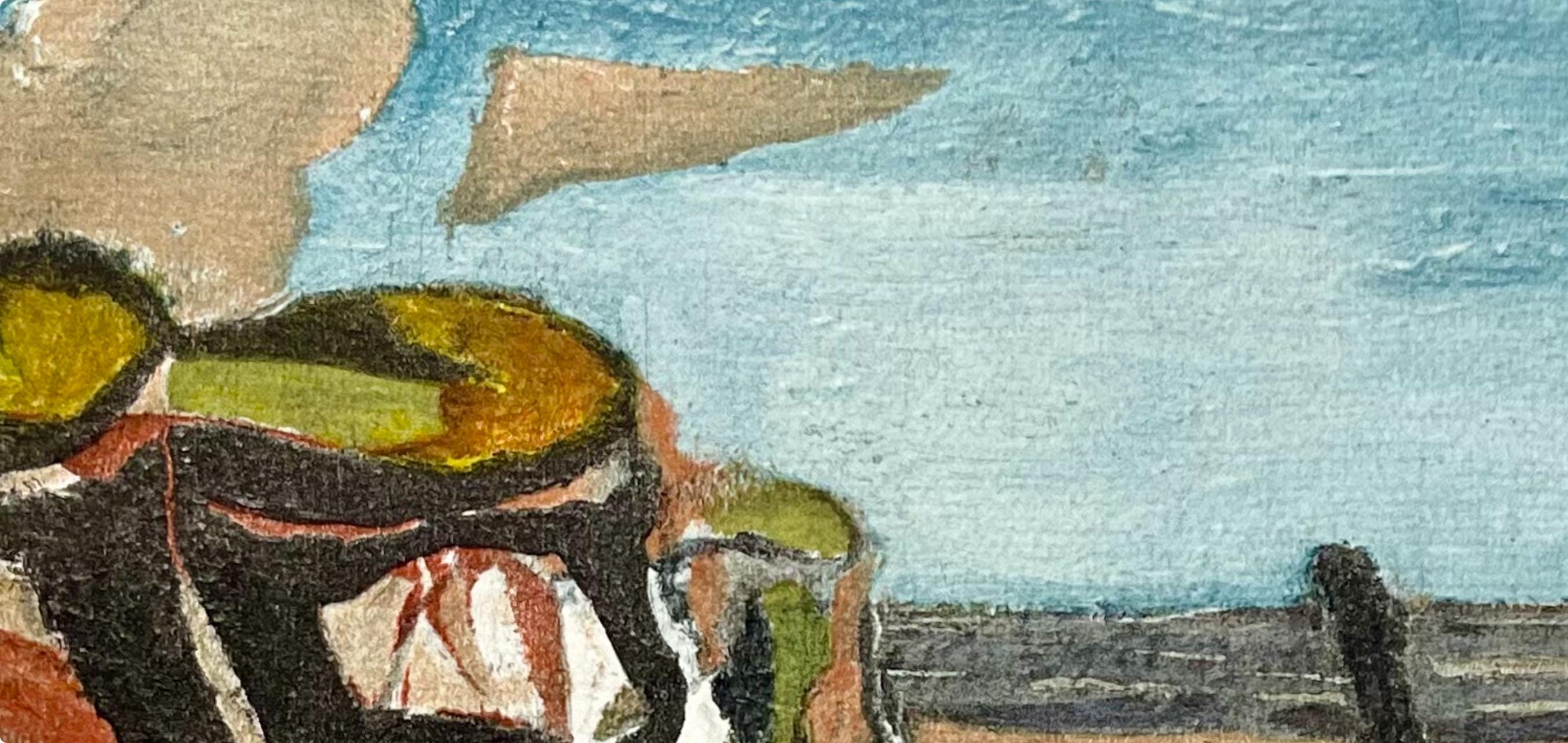 Georges Braque, Les barques bleues, Varengeville, Limited Edition Lithograph