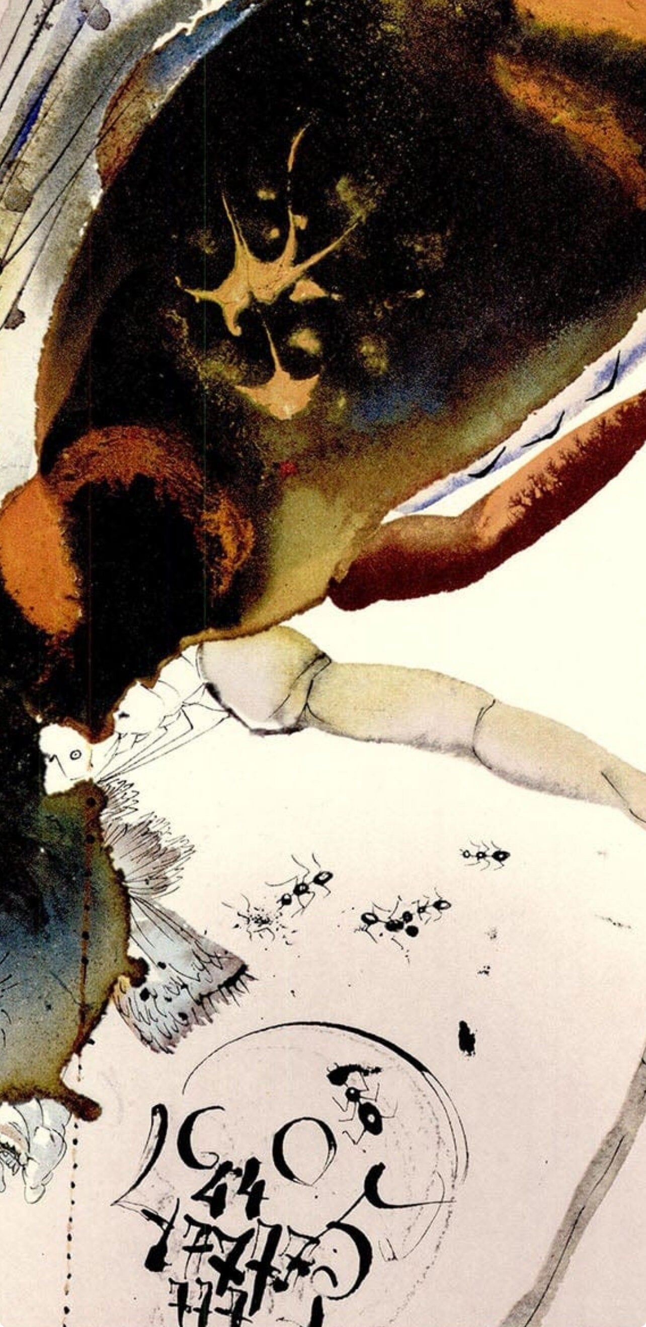Salvador Dali, Composition (Michler/Löpsinger 1600; Field 69-3), Biblia Sacra, Limited Edition Lithograph