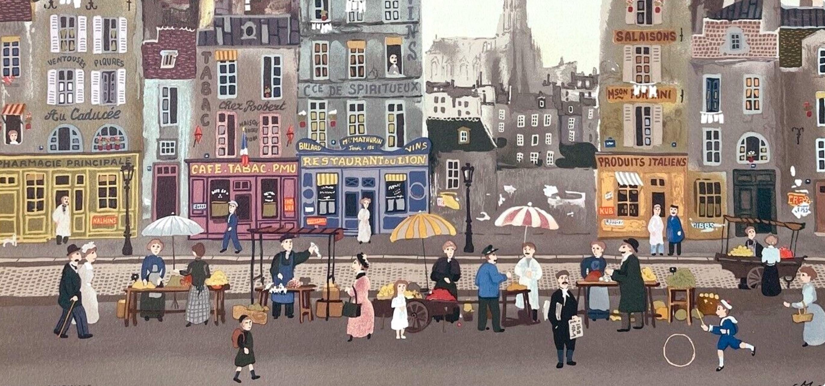 Michel Delacroix, Marchand des quatre-saisons, Limited Edition Lithograph