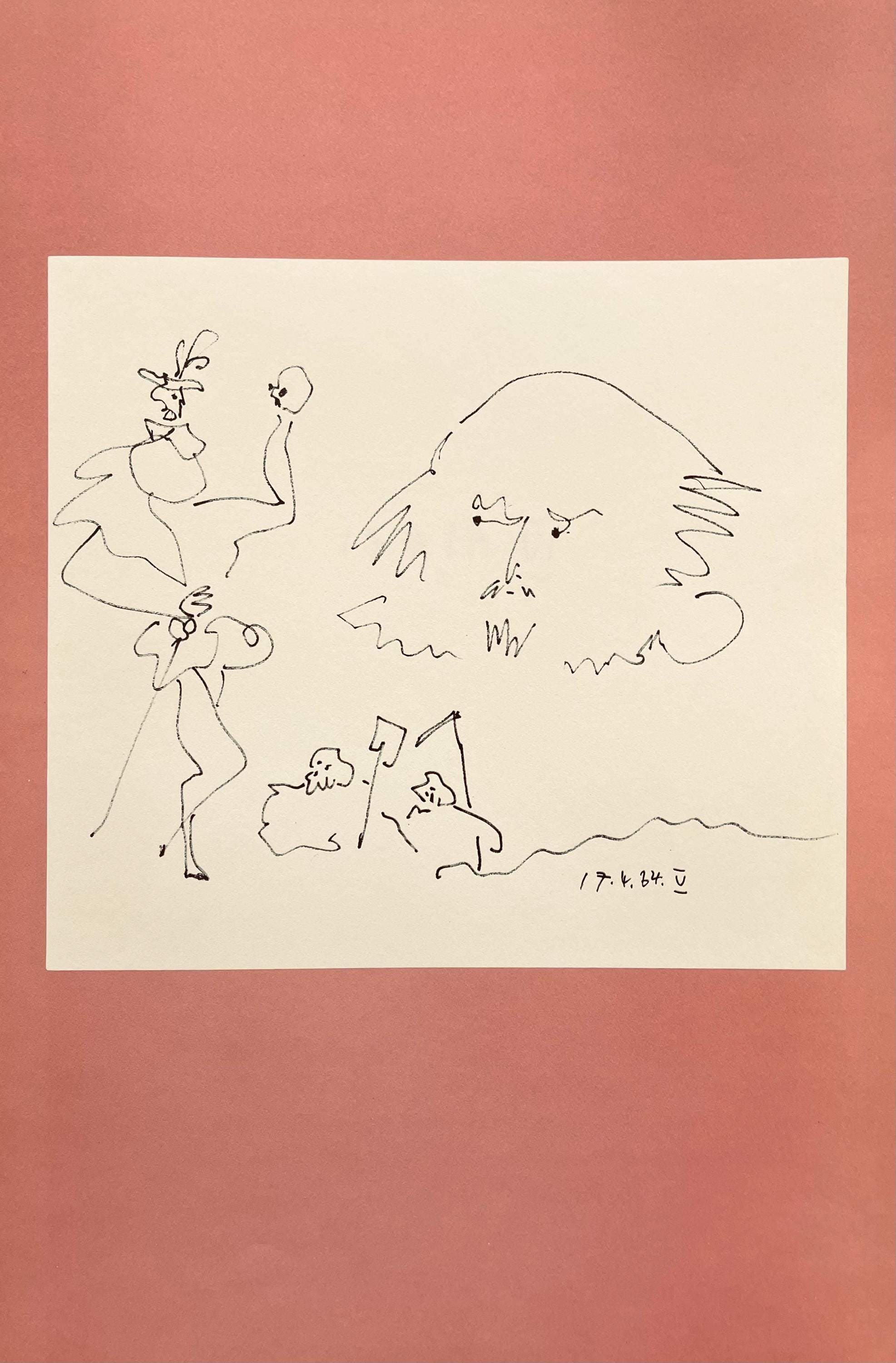 Pablo Picasso, Shakespeare V (Bloch 1197), Picasso-Aragon Shakespeare, Limited Edition Lithograph