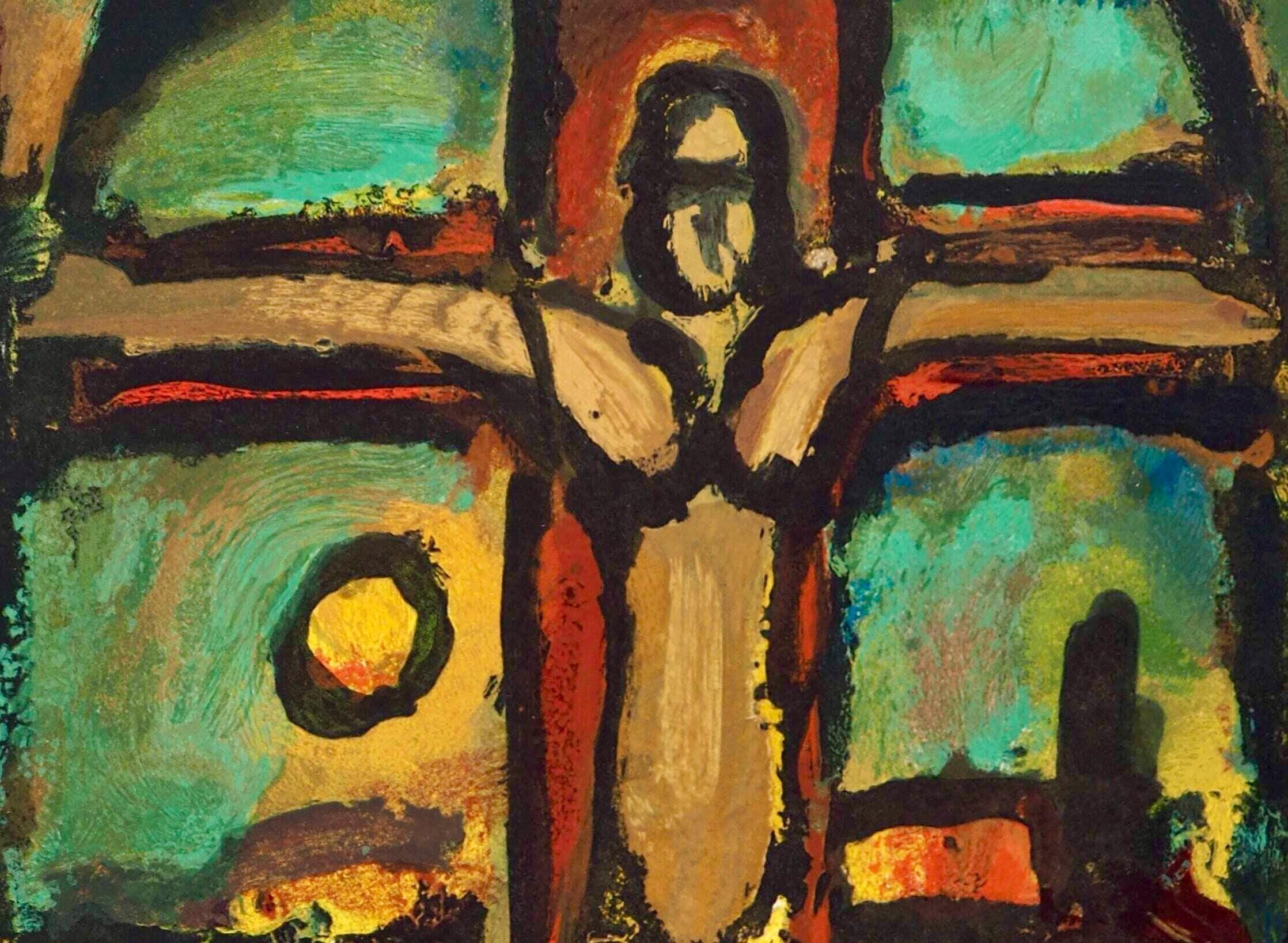 Georges Rouault, Composition, Les Peintres mes amis, Limited Edition Woodcut