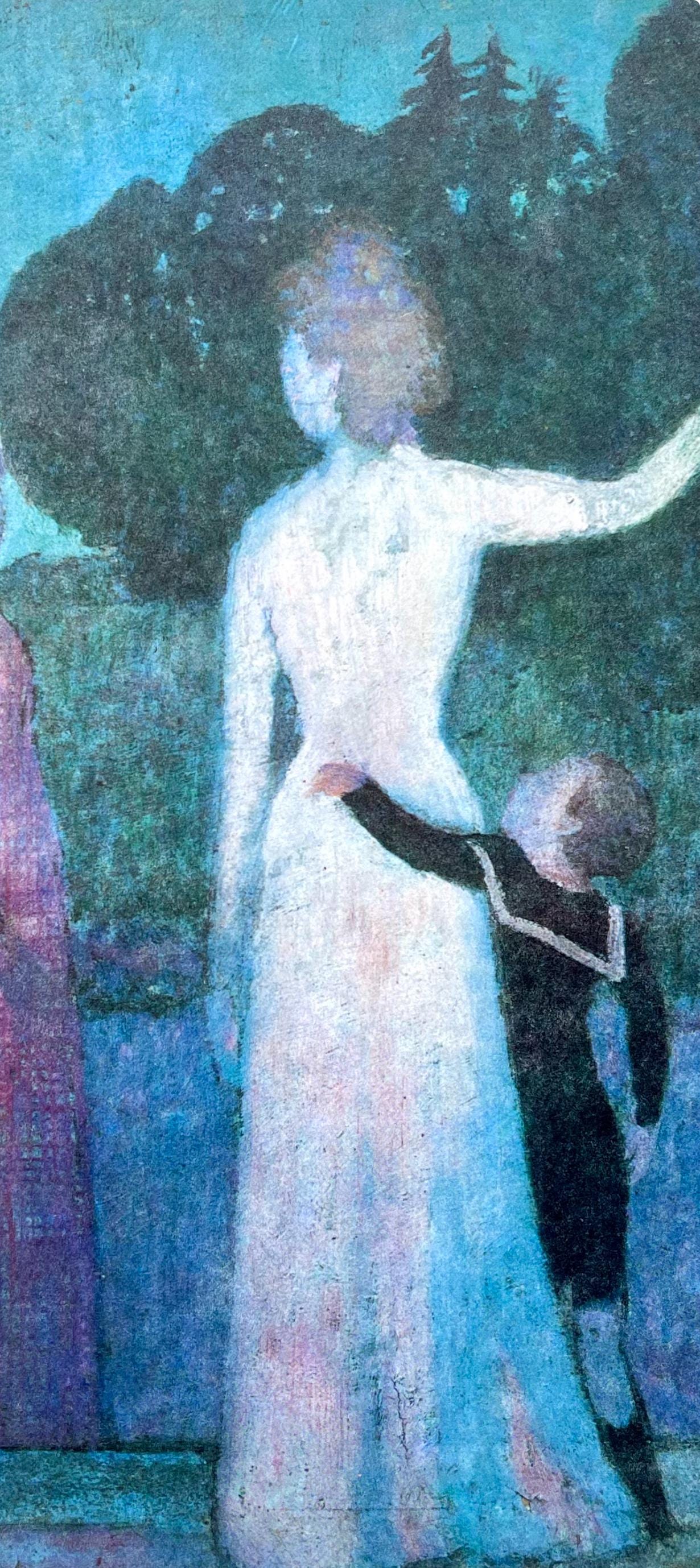 Maurice Denis, Composition, Derrière le miroir, Limited Edition Lithograph